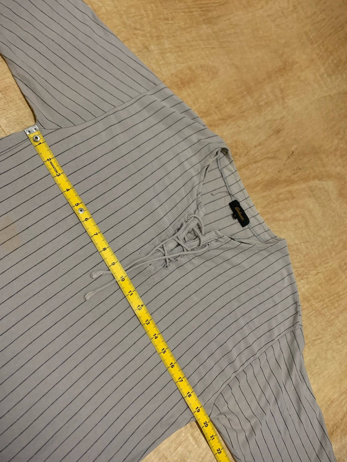 If Six Was Nine × Japanese Brand × Le Grande Bleu (L.G.B.) Y2k Gainer Laced Tahirt ifsixwasnine Lgb Style Size US L / EU 52-54 / 3 - 6 Thumbnail