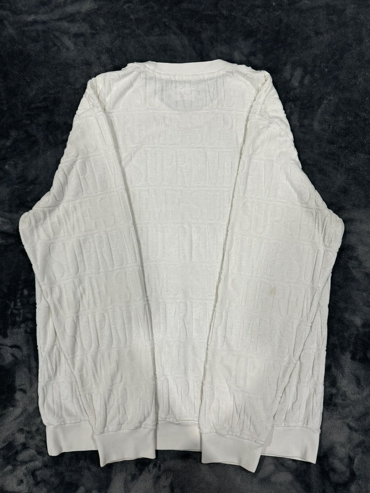 Supreme Supreme Monogram Sweater Size US M / EU 48-50 / 2 - 2 Thumbnail