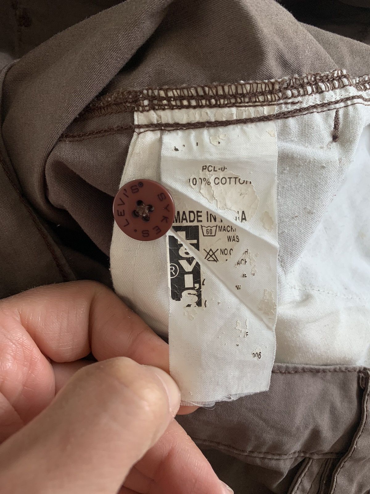 Levi's Vintage Levi’s Sykes Cargo pant Multi pocket Size US 30 / EU 46 - 6 Thumbnail
