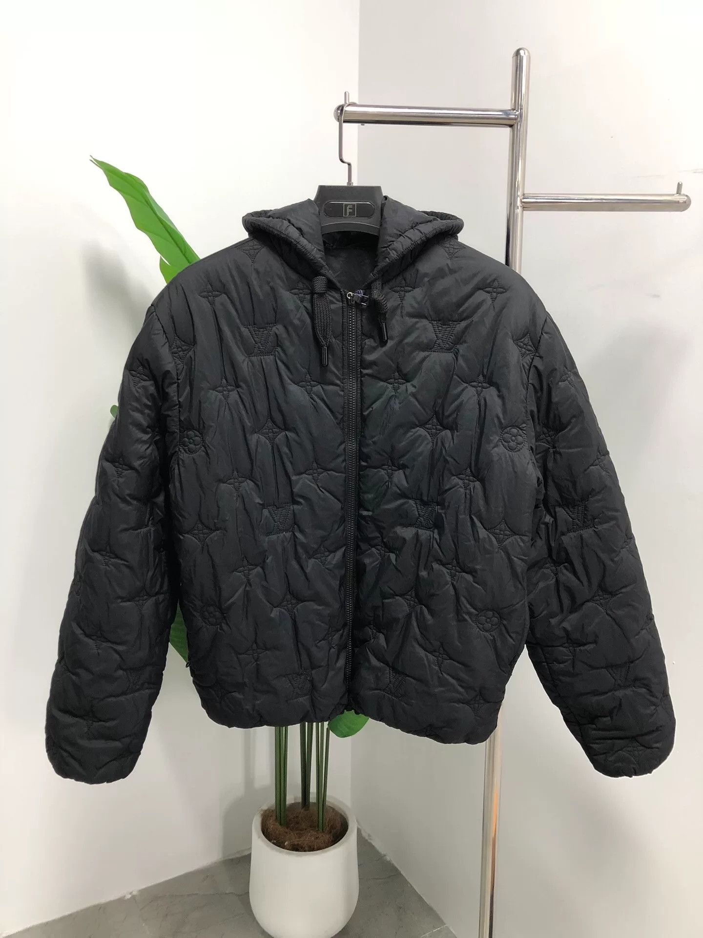 Louis Vuitton All-Over Print Hooded Jacket