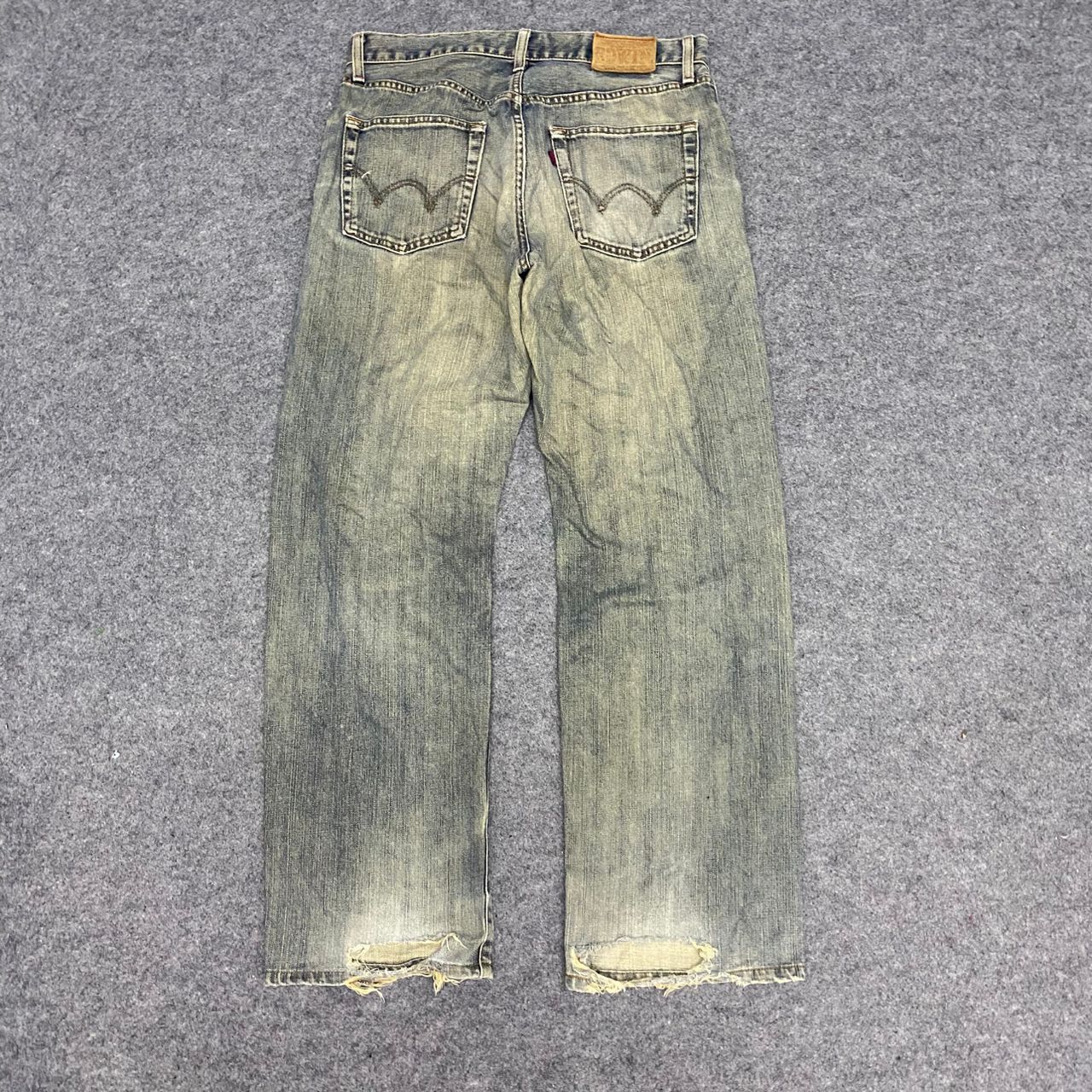 💥Best Offer💥Vintage Edwin 503z Regular Distressed Denim