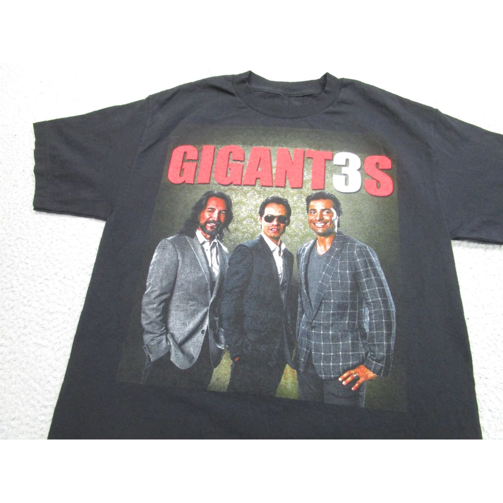 Marcs Gigant3s Shirt Mens Large Black Concert Tour Latin Marc Anthony Chayanne Solis Shirt Mens Large Black Concert Tour Latin Marc Anthony Chayanne Solis Size US L / EU 52-54 / 3 - 2 Thumbnail