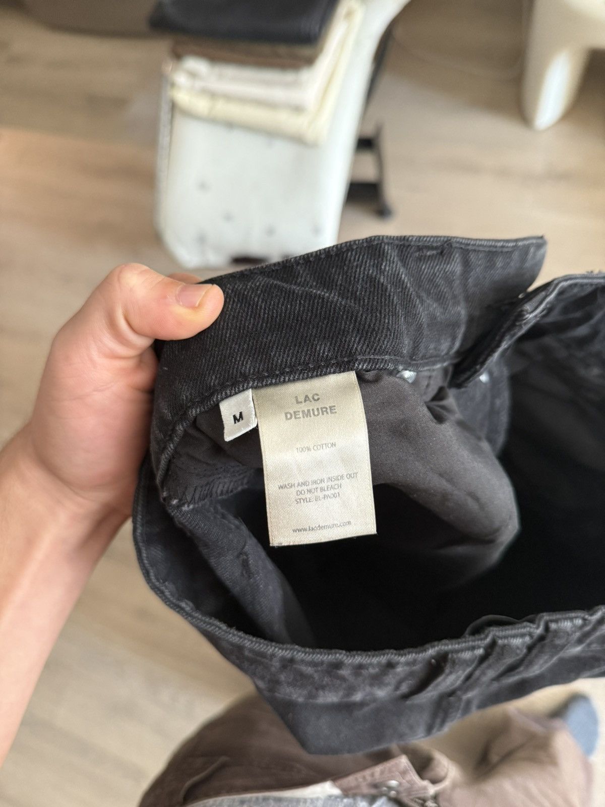 Lac Demure Lac Demure Darius Baggy Jean Size US 32 / EU 48 - 10 Thumbnail