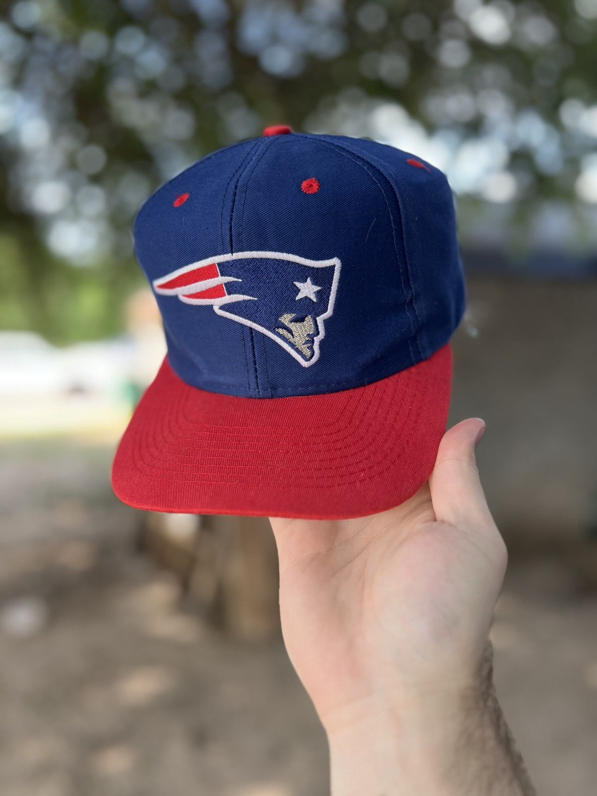 Sports Specialties × Vintage Vintage NFL New England Patriots SnapBack Hat Size ONE SIZE - 1 Thumbnail