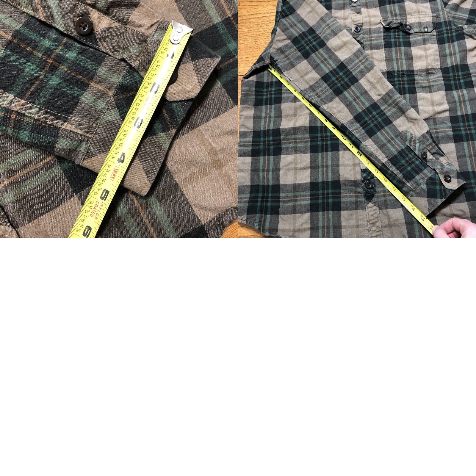 Billabong Billabong Shirt Large Mens Long Sleeve Button Up Plaid Green Brown Surf Plus Size US L / EU 52-54 / 3 - 8 Thumbnail
