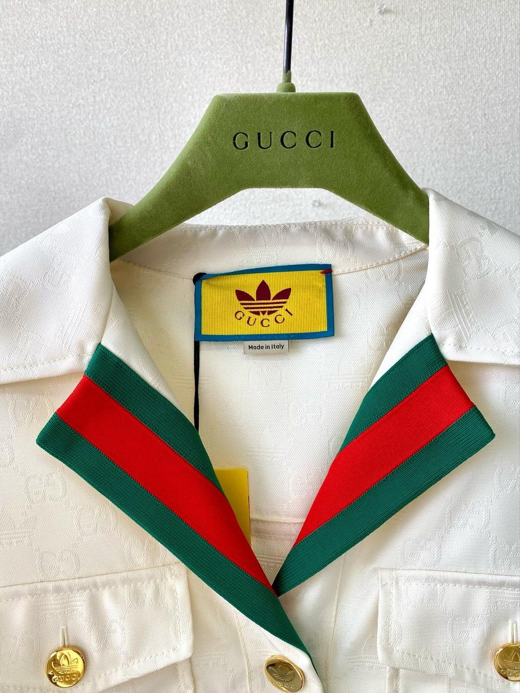 Adidas × Gucci The Gucci x Adidas Short Jumpsuit Size S / US 4 / IT 40 - 8 Thumbnail