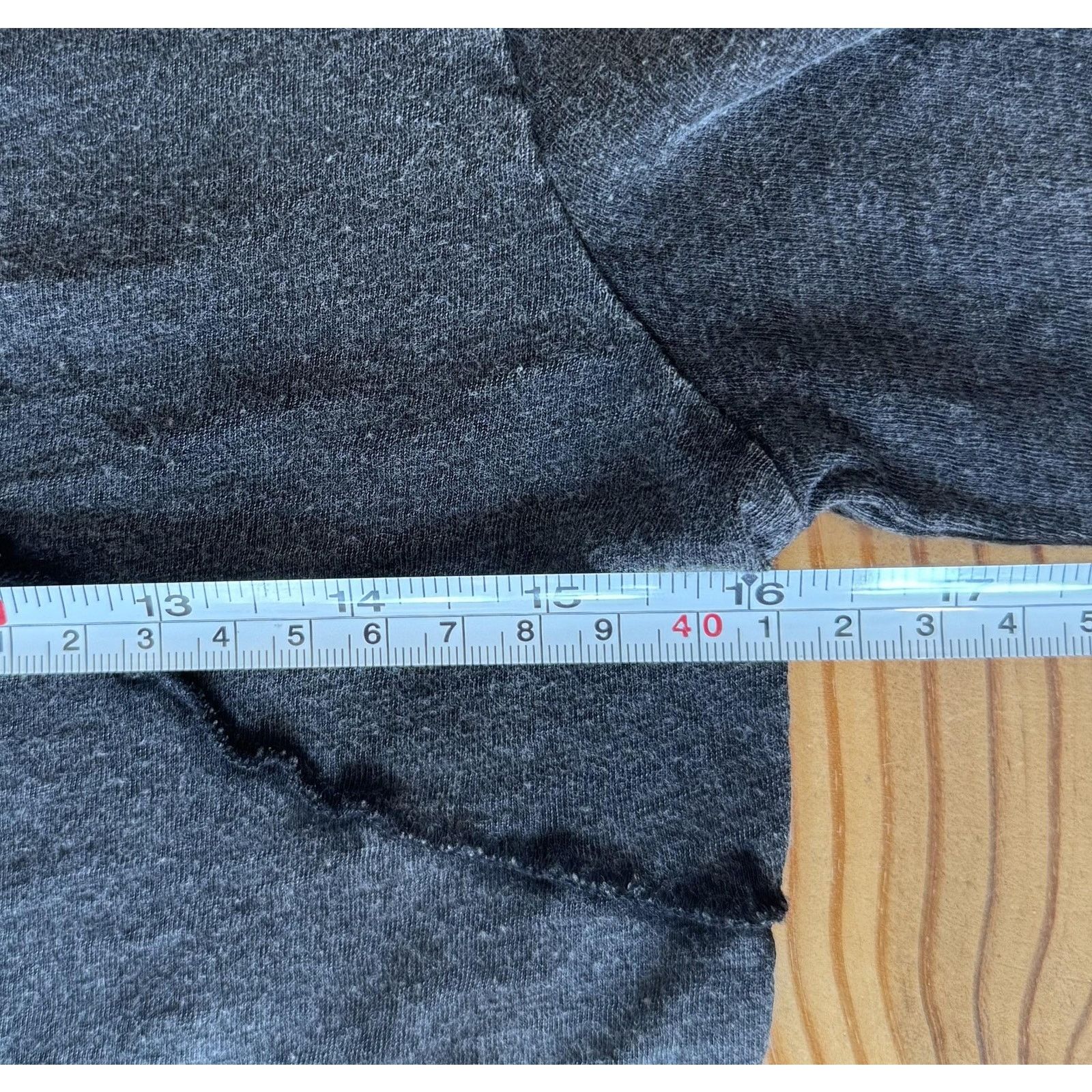 Anthropologie Pilcro Womens S Black Long Sleeve Raw Edge Detail Fitted Top Size S / US 4 / IT 40 - 5 Thumbnail