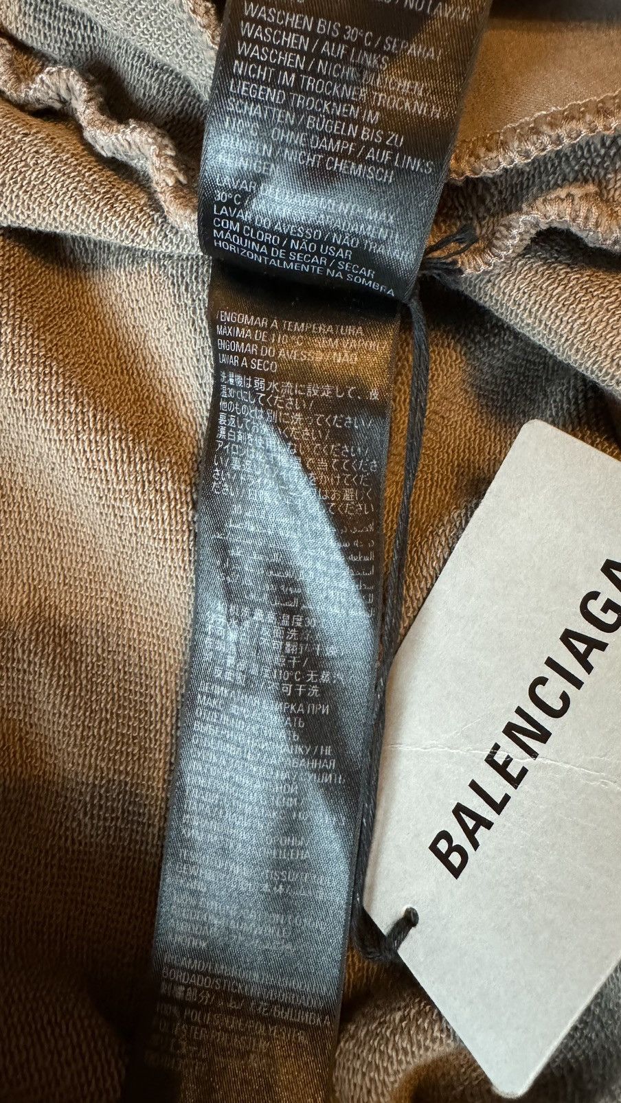 Balenciaga Balenciaga Taupe Sweat shorts Size US 32 / EU 48 - 6 Thumbnail