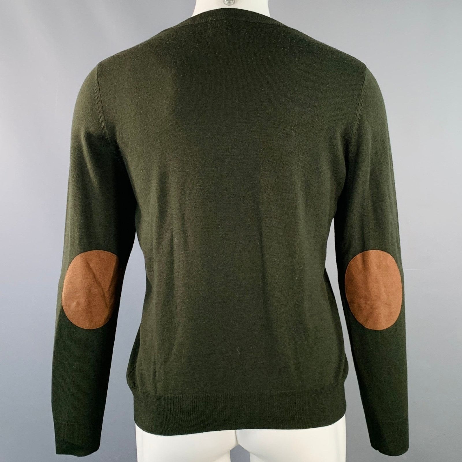 Odin ODIN Forest Knit Cashwool Faux Suede Crew Neck Pullover Size US M / EU 48-50 / 2 - 3 Thumbnail