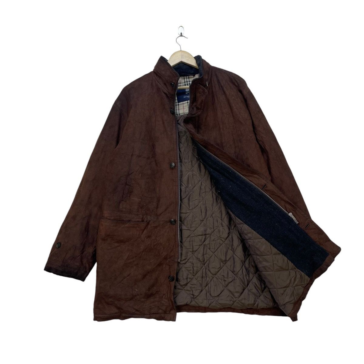 Autumn Cashmere × Burberry Vintage Burberry London Long Coat Jacket Size US M / EU 48-50 / 2 - 1 Thumbnail