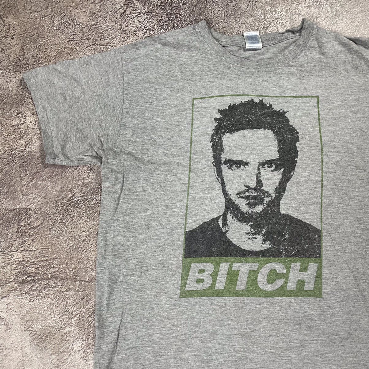 Vintage Vintage Y2K Jesse Pinkman Graphic Tee Sun Faded Streetwear L Size US L / EU 52-54 / 3 - 2 Thumbnail
