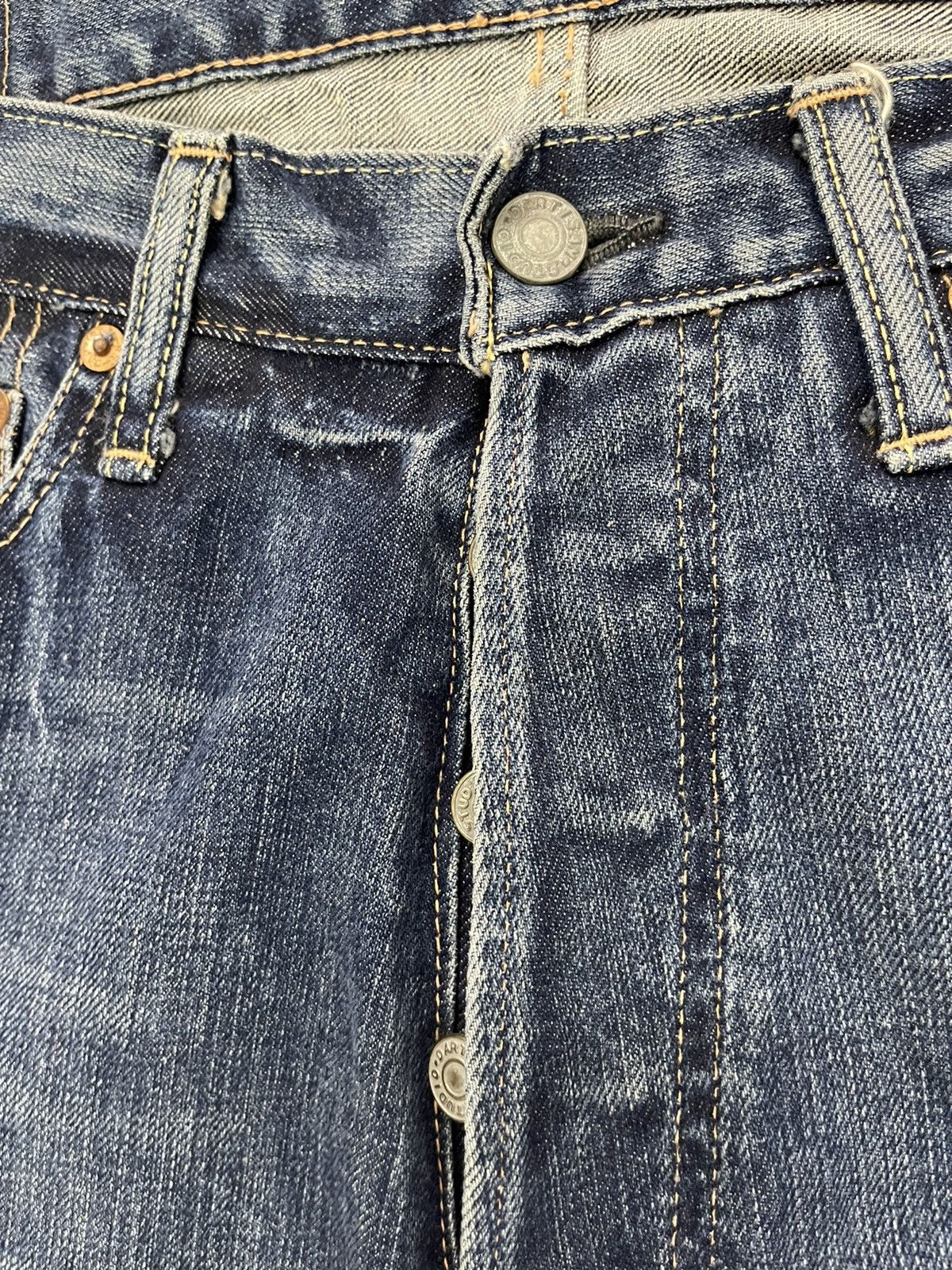 Japanese Brand × Studio D'Artisan VINTAGE STUDIO D’ARTISAN PATCHWORK JEANS Size US 32 / EU 48 - 9 Thumbnail