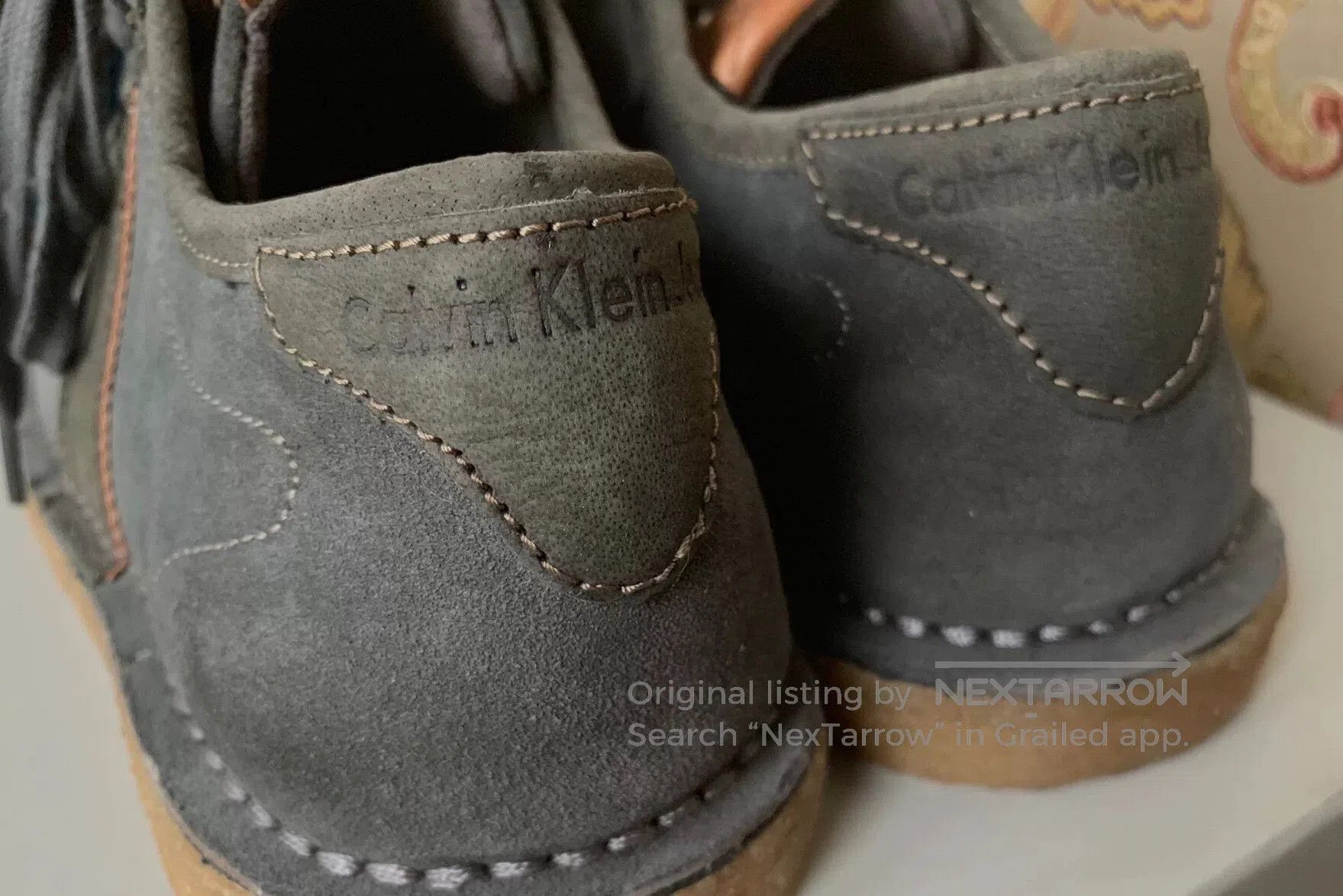 Calvin Klein Calvin Klein Men's Retro Casual Sneakers. Size US 8 / EU 41 - 4 Thumbnail