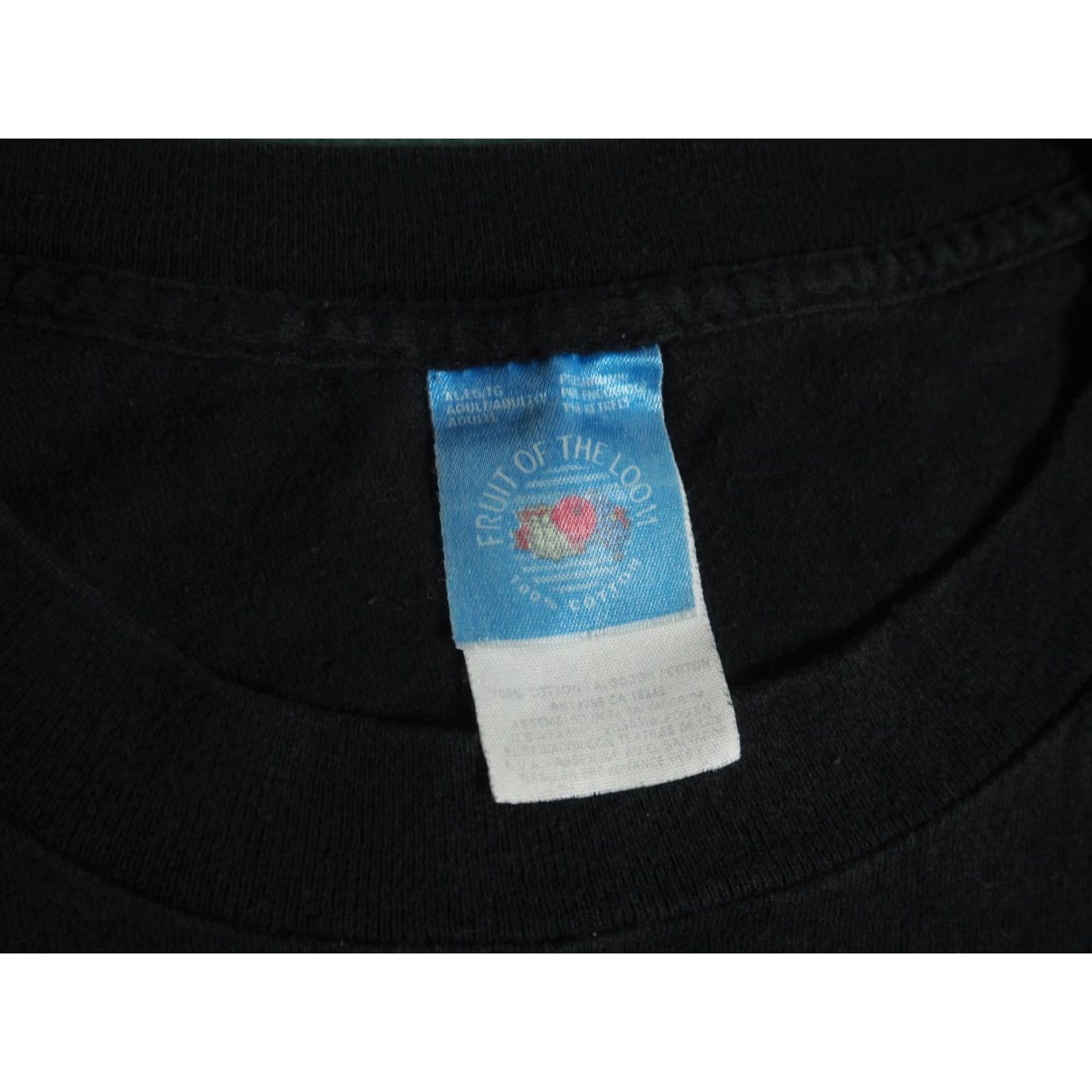 Fruit Of The Loom VINTAGE Fruit of the Loom T-Shirt Mens XL Black 90s Pottery Art Graphic Print Crew Neck Short Sleeve Tee Size US XL / EU 56 / 4 - 4 Thumbnail