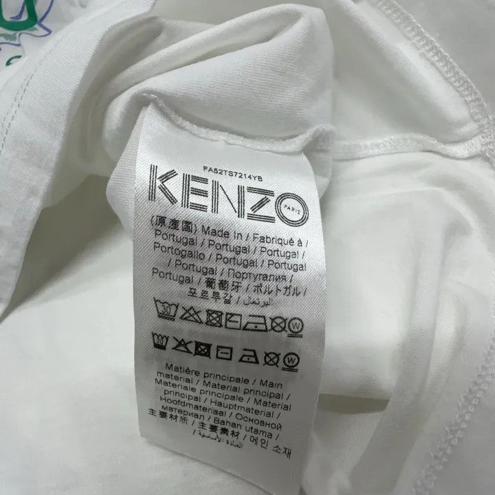 Kenzo KENZO Classic Tiger Logo Round Neck T-Shirt -2507 Size M / US 6-8 / IT 42-44 - 4 Thumbnail
