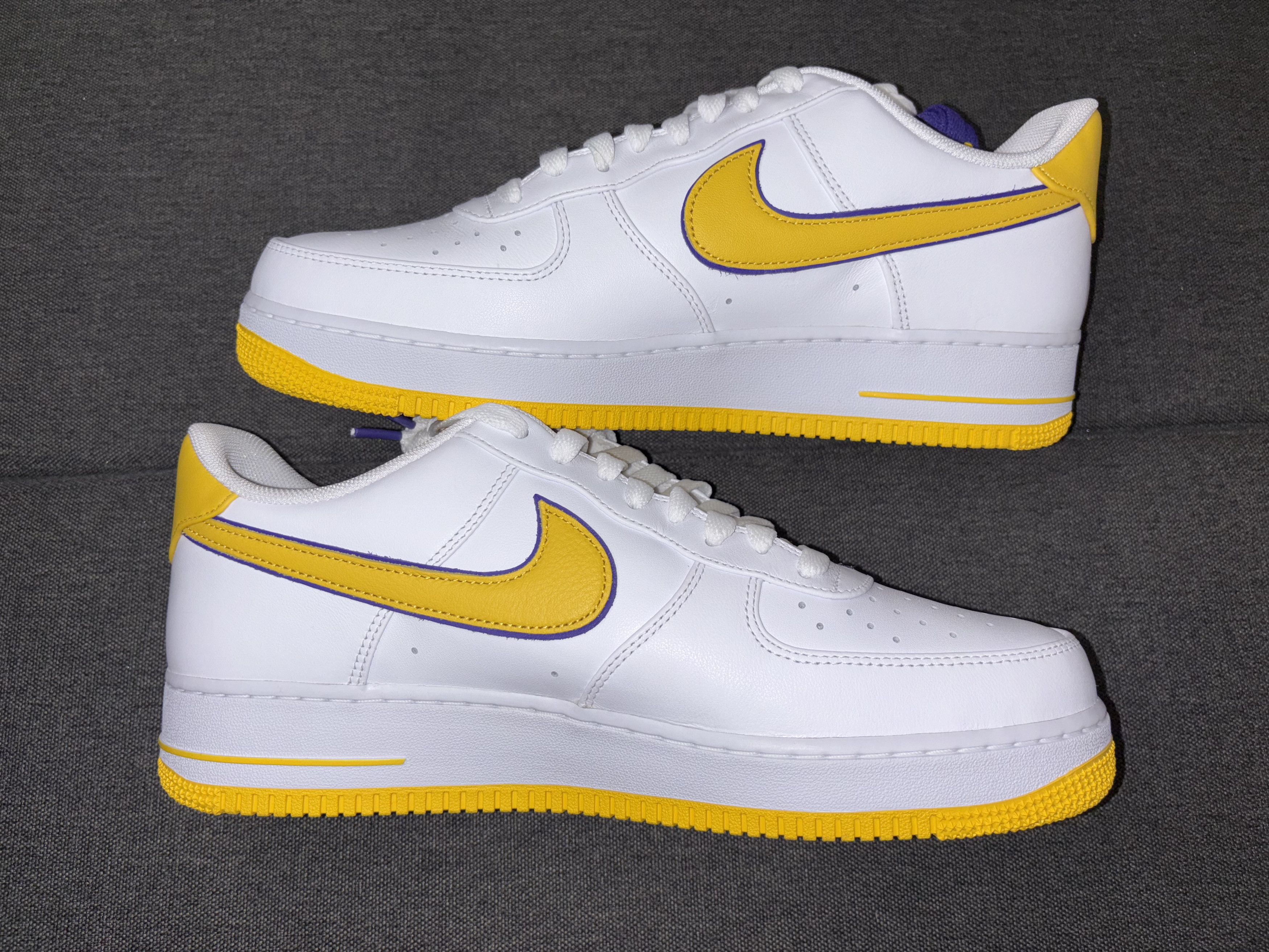 NBA Nike AF-1 Low Retro QS Kobe Bryant Lakers Home 14 FZ1151-100 Size US 14 / EU 47 - 9 Thumbnail