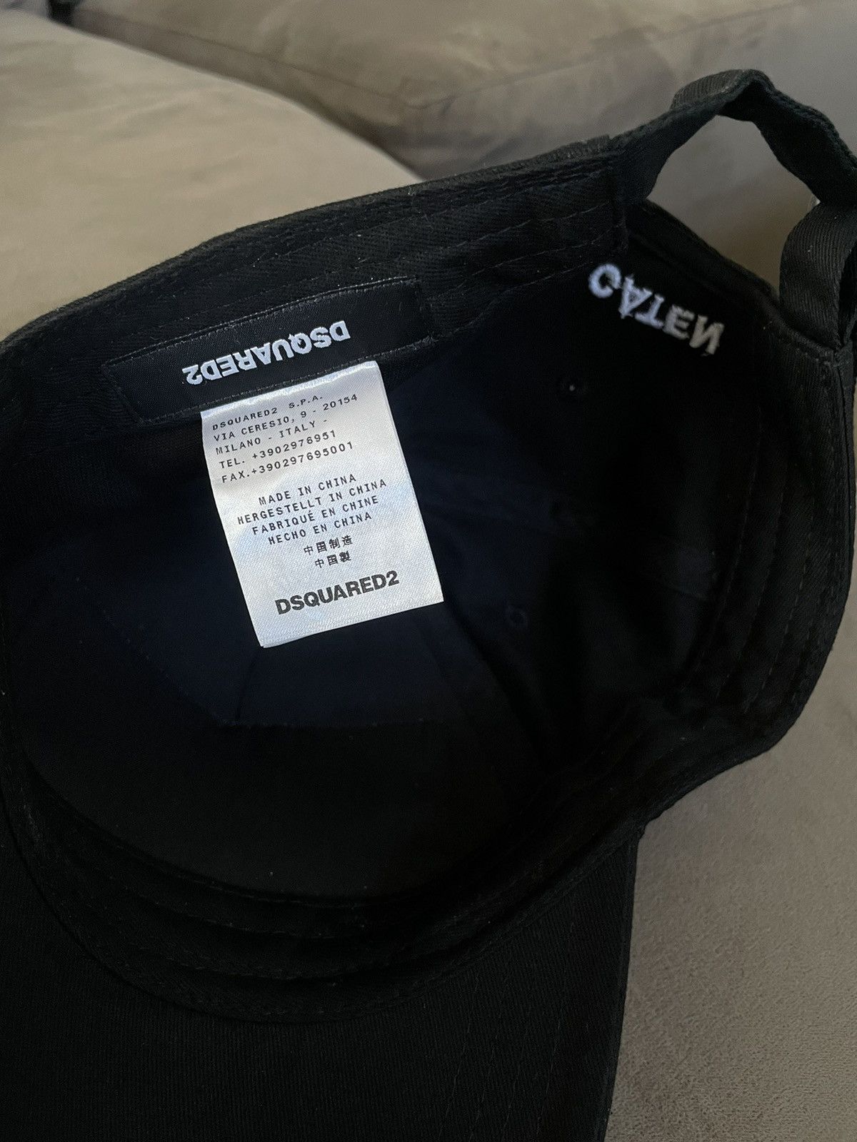 Dsquared2 DSQUARED x OVO OCTOBER’S VERY OWN BASEBALL HAT CAP Size ONE SIZE - 6 Thumbnail