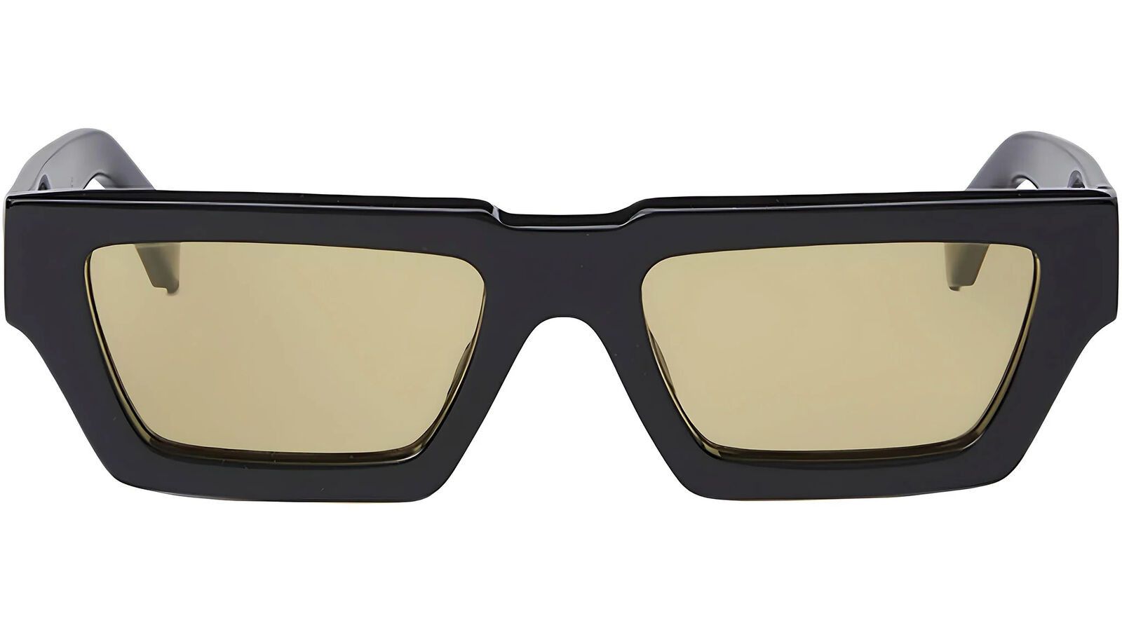 Off-White NEW OFF WHITE OERI129S24PLA0011018 Manchester Black Yellow Size ONE SIZE - 3 Thumbnail
