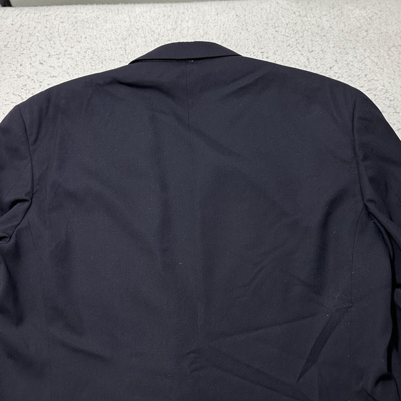 Lord & Taylor Lord & Taylor 46R Double Breasted Peak Lapel Suit Jacket USA Size 46R - 17 Thumbnail