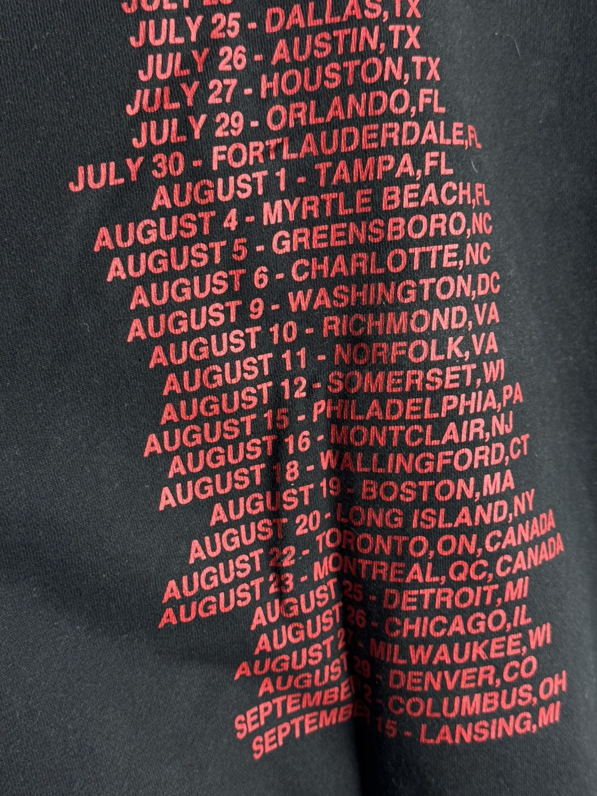 Playboi Carti Playboi Carti Tour 2017 Self-Titled Tour Hoodie Size US L / EU 52-54 / 3 - 9 Thumbnail