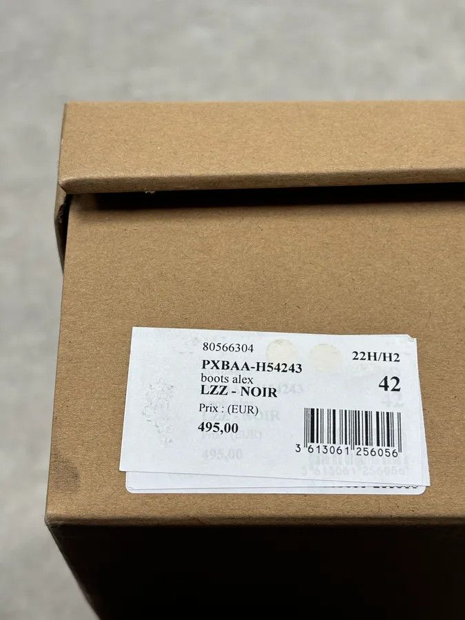 A.P.C. A.P.C. Black Leather Lace-Up Boots Chunky Sole Size 42 Size US 9 / EU 42 - 12 Thumbnail