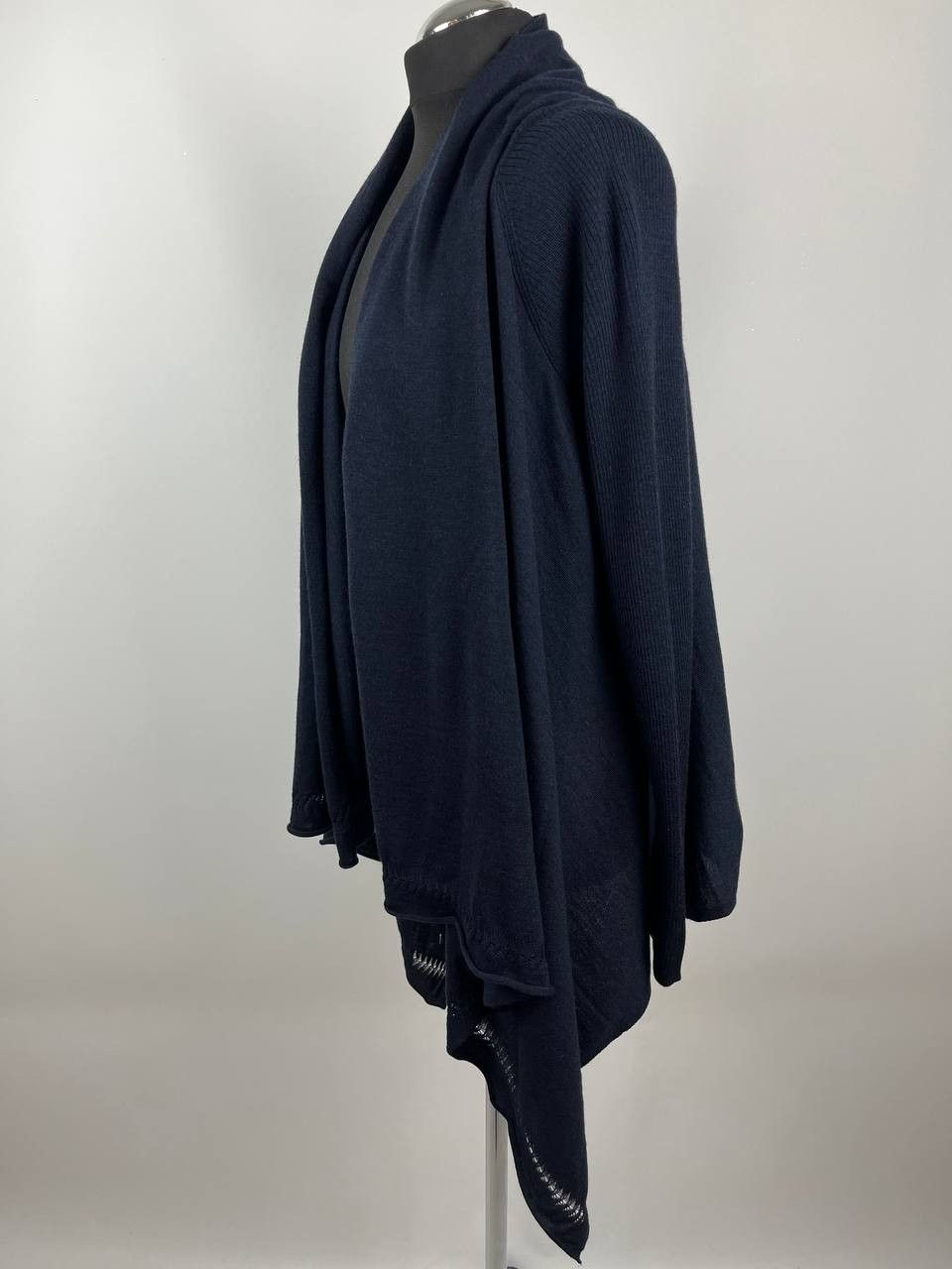 Zadig & Voltaire Zadig & Voltaire Extra Fine Merino Wool Open Front Cardigan Size ONE SIZE - 3 Thumbnail