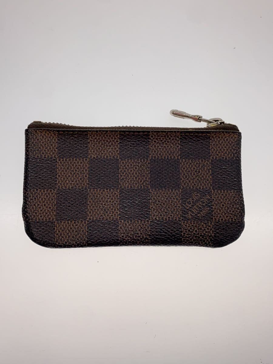 Louis Vuitton Louis Vuitton Damier Ebene Pochette Cle Brown Size ONE SIZE - 2 Thumbnail