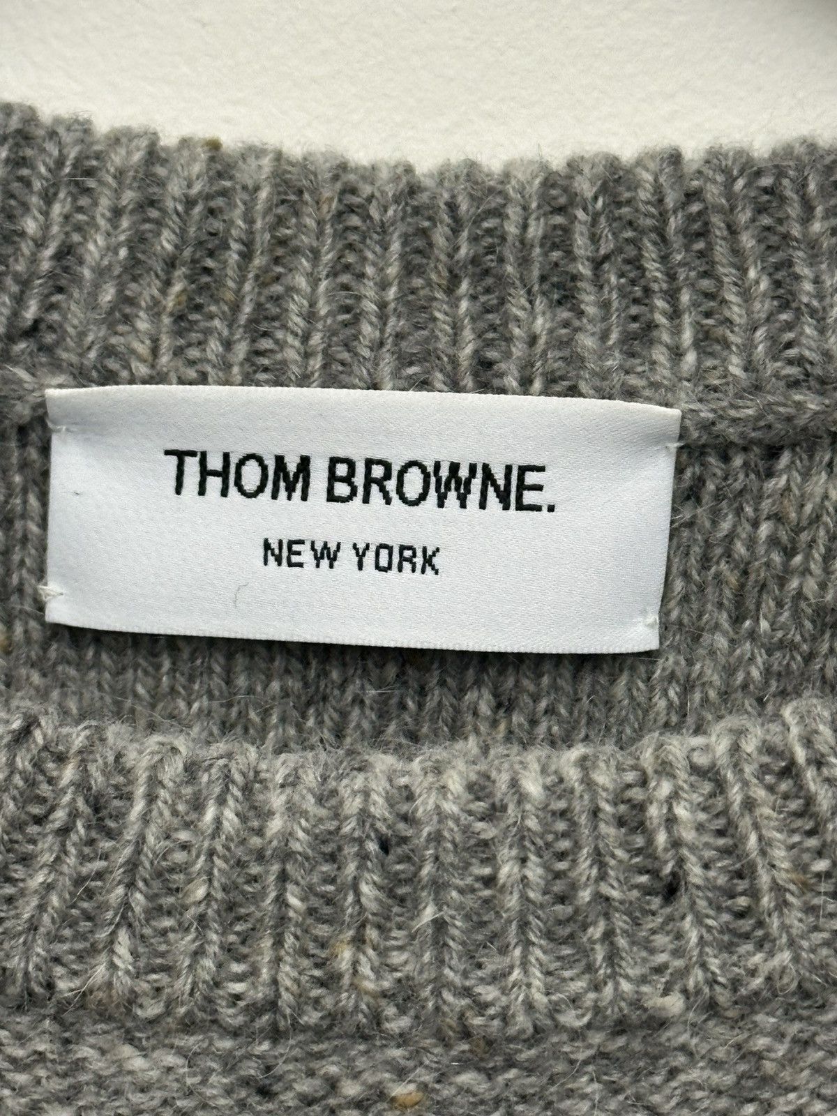 Thom Browne Thom Browne wool sweater sz 4 Size US XL / EU 56 / 4 - 3 Thumbnail