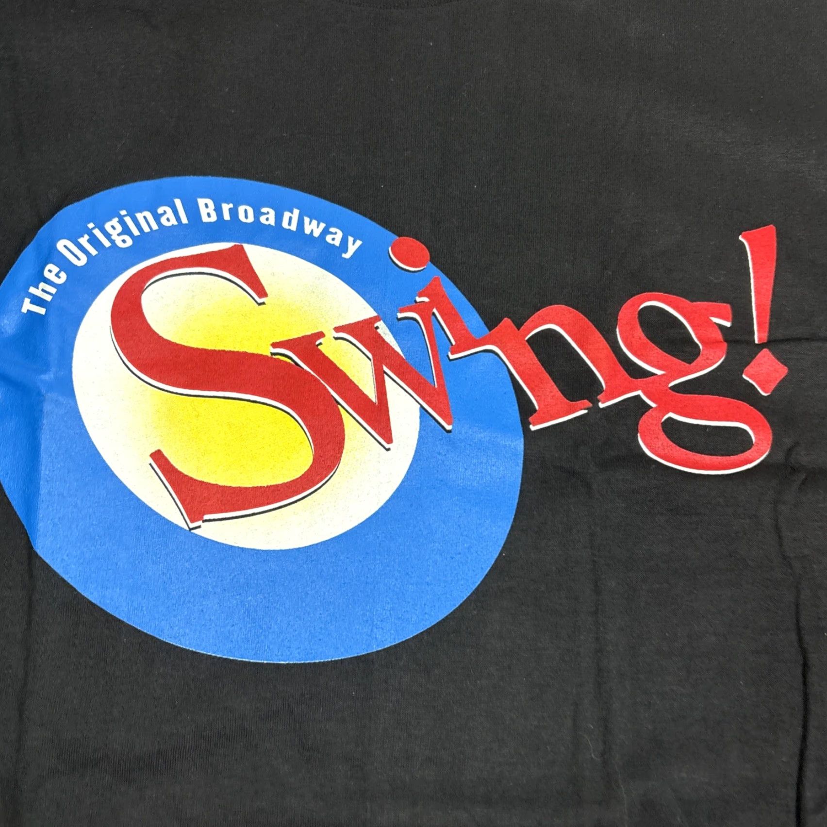 Hanes Hanes Heavyweight T-Shirt Men XL Black Swing The Original Broadway Vintage Mens XL Black Swing Vintage Size US XL / EU 56 / 4 - 2 Thumbnail