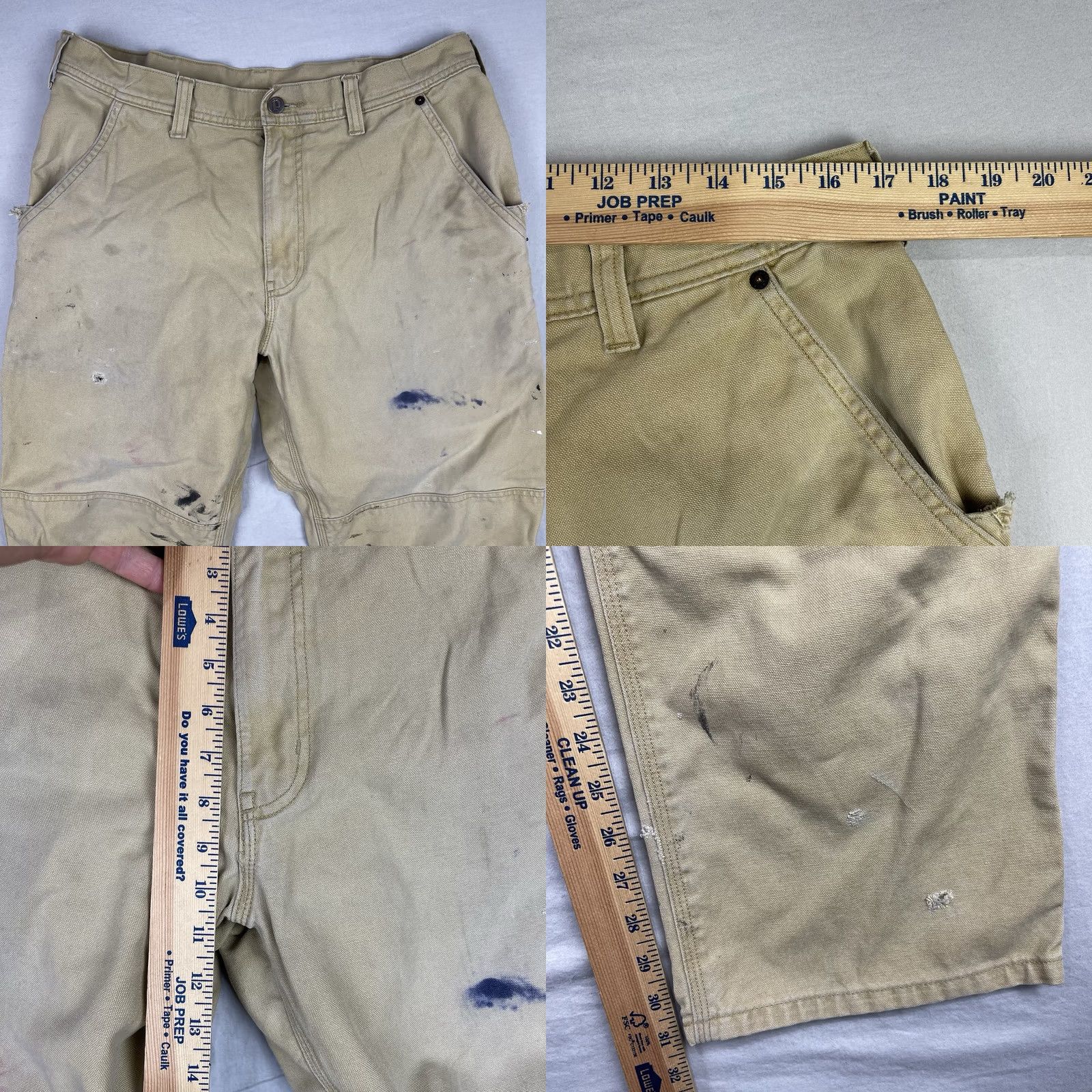 Patagonia Patagonia Pants Mens 34 Beige Iron Forge Hemp Canvas Double Knee Workwear Hiking Size US 34 / EU 50 - 8 Thumbnail
