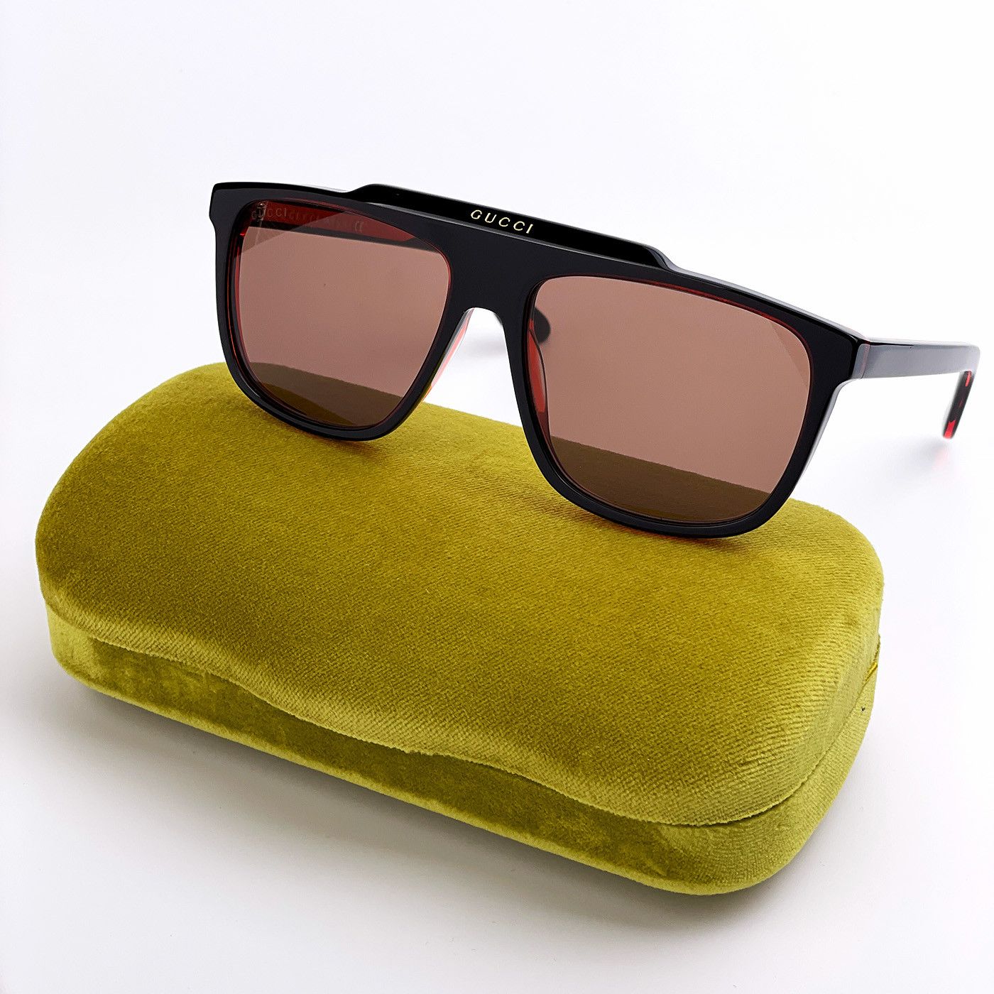 ?- Gucci New GG0159SN 003 Black & Multi Color Aviator Sunglasses Gucci Gucci New GG0159SN 003 Aviator Sunglasses | Grailed main image 3