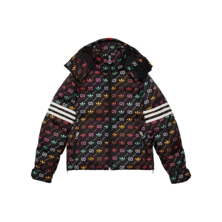 Gucci Gucci x Adidas Printed Casual Down Jacket Size US L / EU 52-54 / 3 - 1 Thumbnail
