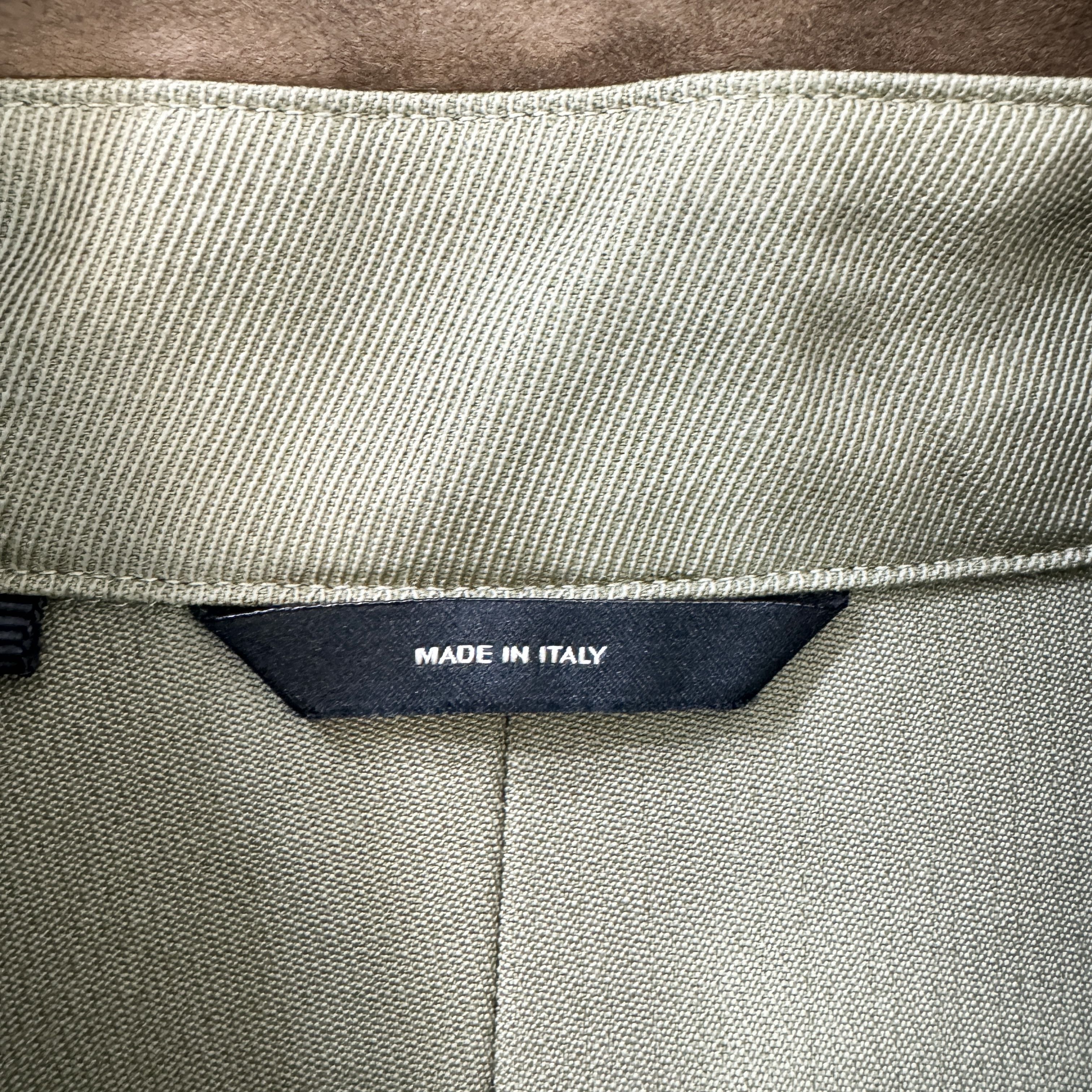 Fendi Fendi Exposed Seam Shirt Jacket In Olive Green RRP £1650 Size US S / EU 44-46 / 1 - 15 Thumbnail