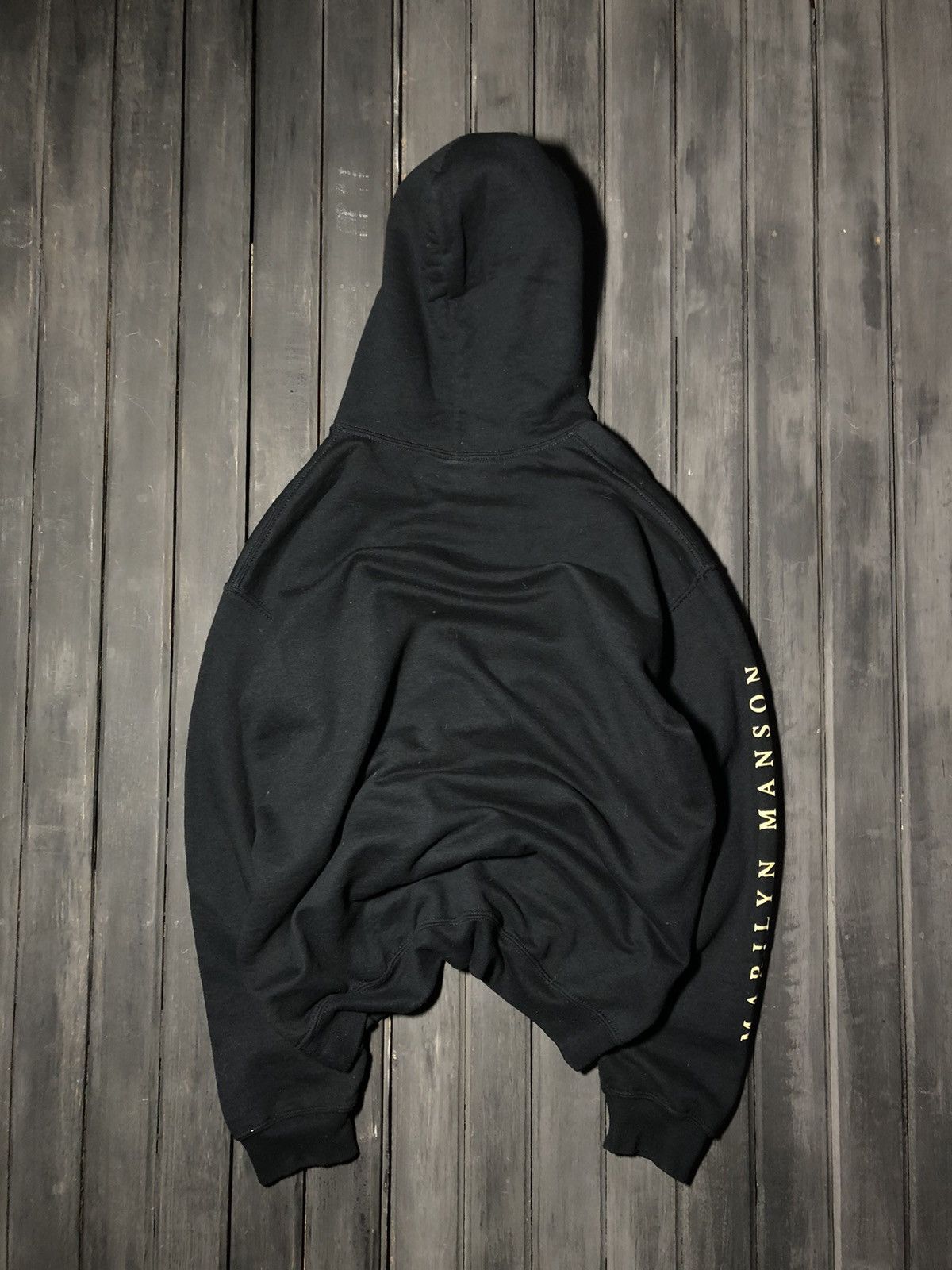 If Six Was Nine × Marilyn Manson × Yohji Yamamoto Y2K Marilyn Manson Rebel Tour Hoodie Size US M / EU 48-50 / 2 - 5 Thumbnail