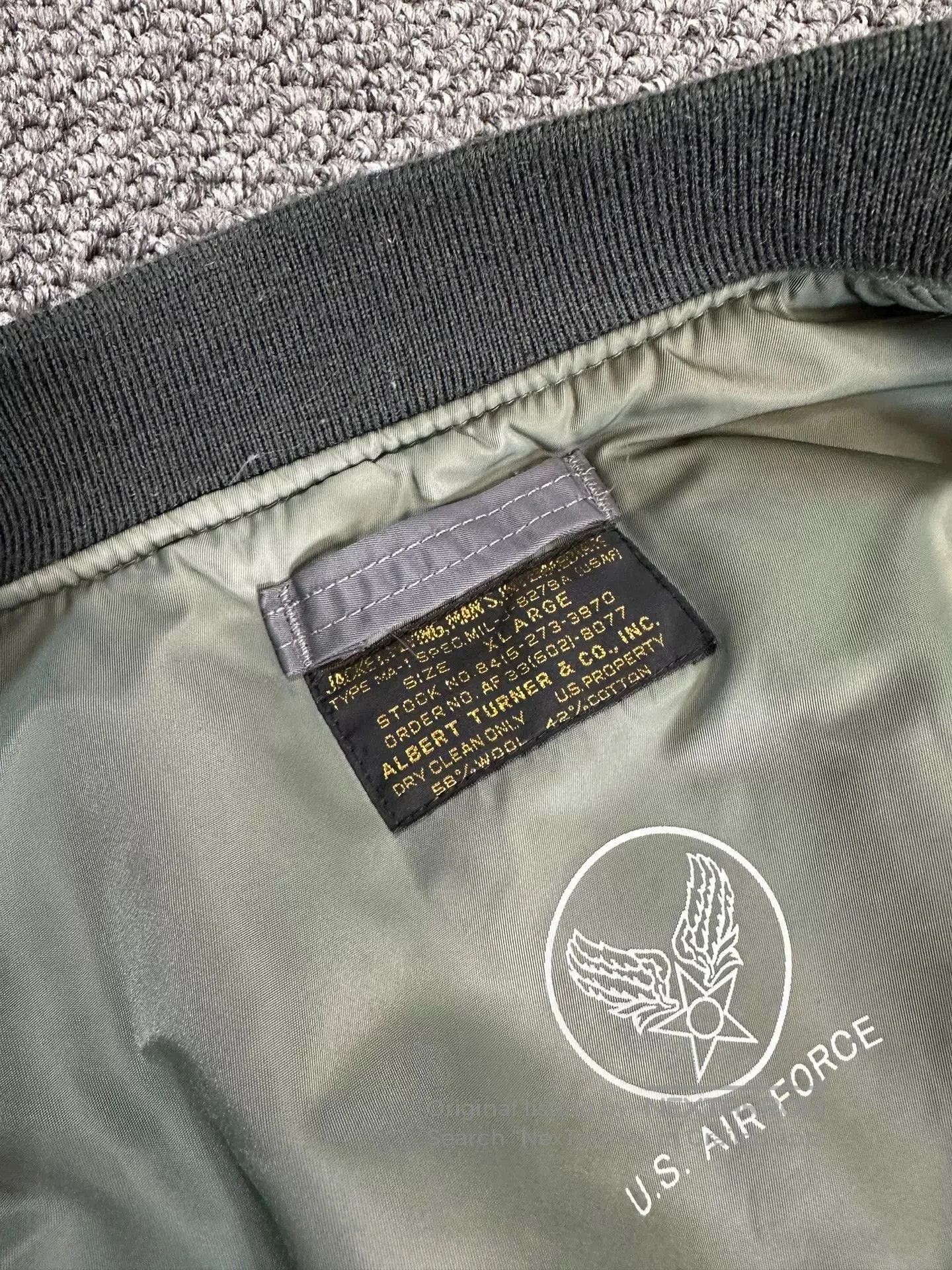 TOYS McCOY toys mccoy flight jacket in gray. Size US XL / EU 56 / 4 - 3 Thumbnail
