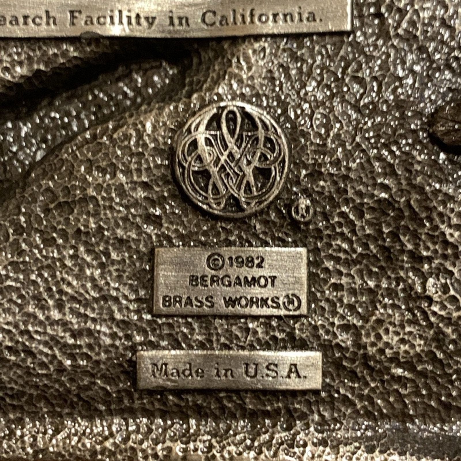 Vintage 1982 Space Shuttle Columbia pewter NASA belt buckle Size ONE SIZE - 6 Thumbnail