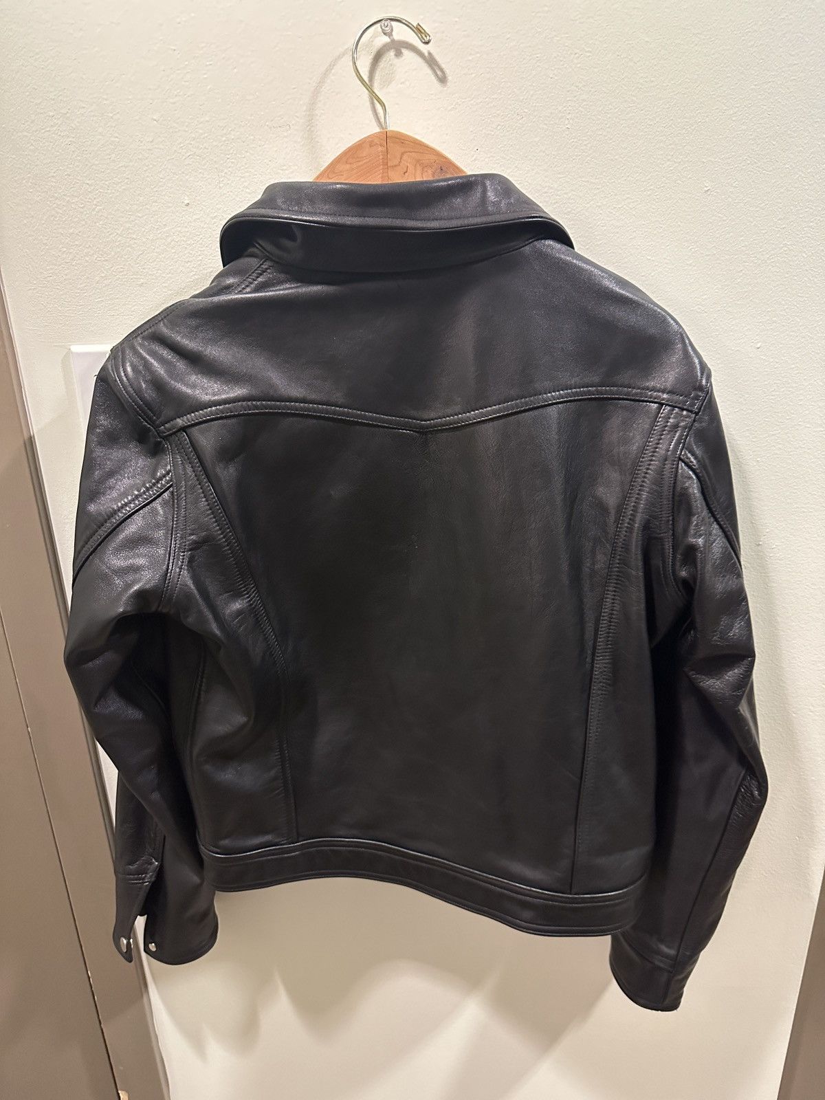 Bare Knuckles Bare knuckles leather trucker jacket Size US M / EU 48-50 / 2 - 4 Thumbnail