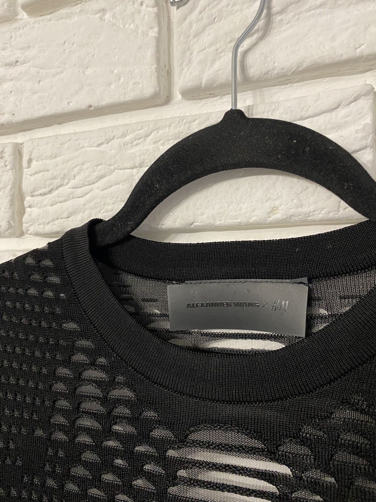 Alexander Wang Alexander Wang x H&M Perforated Sheer Mesh Panel Dress Size S / US 4 / IT 40 - 5 Thumbnail