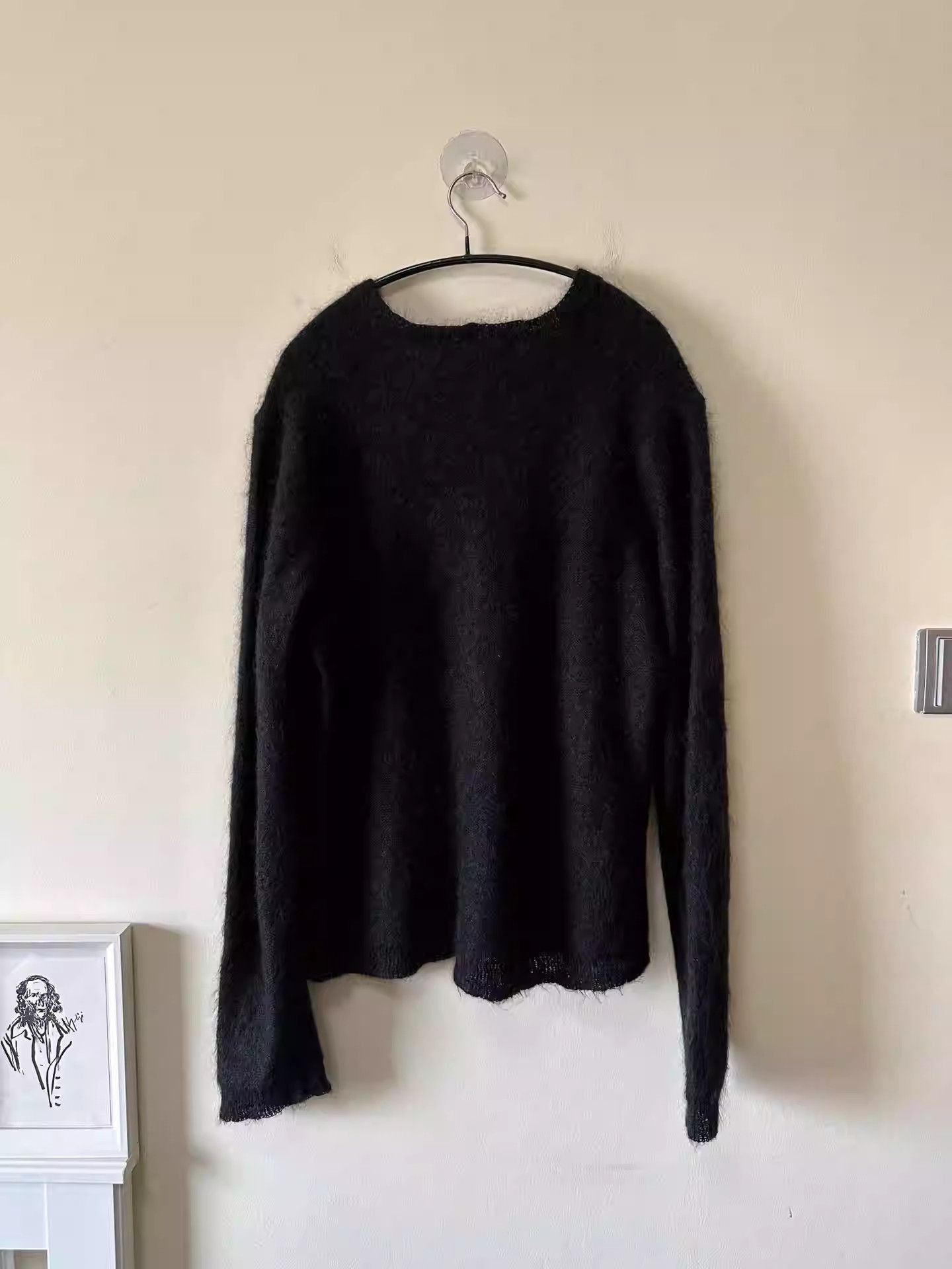 Raf Simons Raf Simons 1998-1999AW mohair knit archive-2505 Size US M / EU 48-50 / 2 - 2 Thumbnail