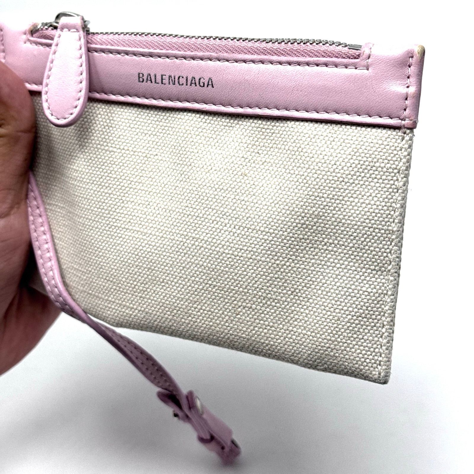 Balenciaga Balenciaga Canvas Zipper Pouch Size ONE SIZE - 10 Thumbnail