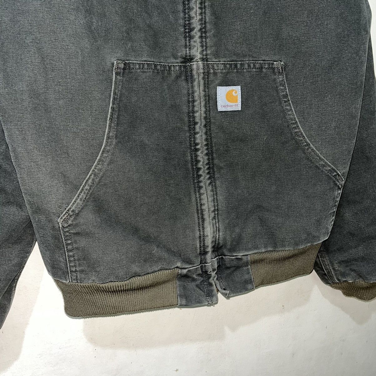 Carhartt Carhartt Y06 MOS Moss Green Duck Active Jacket Size US M / EU 48-50 / 2 - 3 Thumbnail