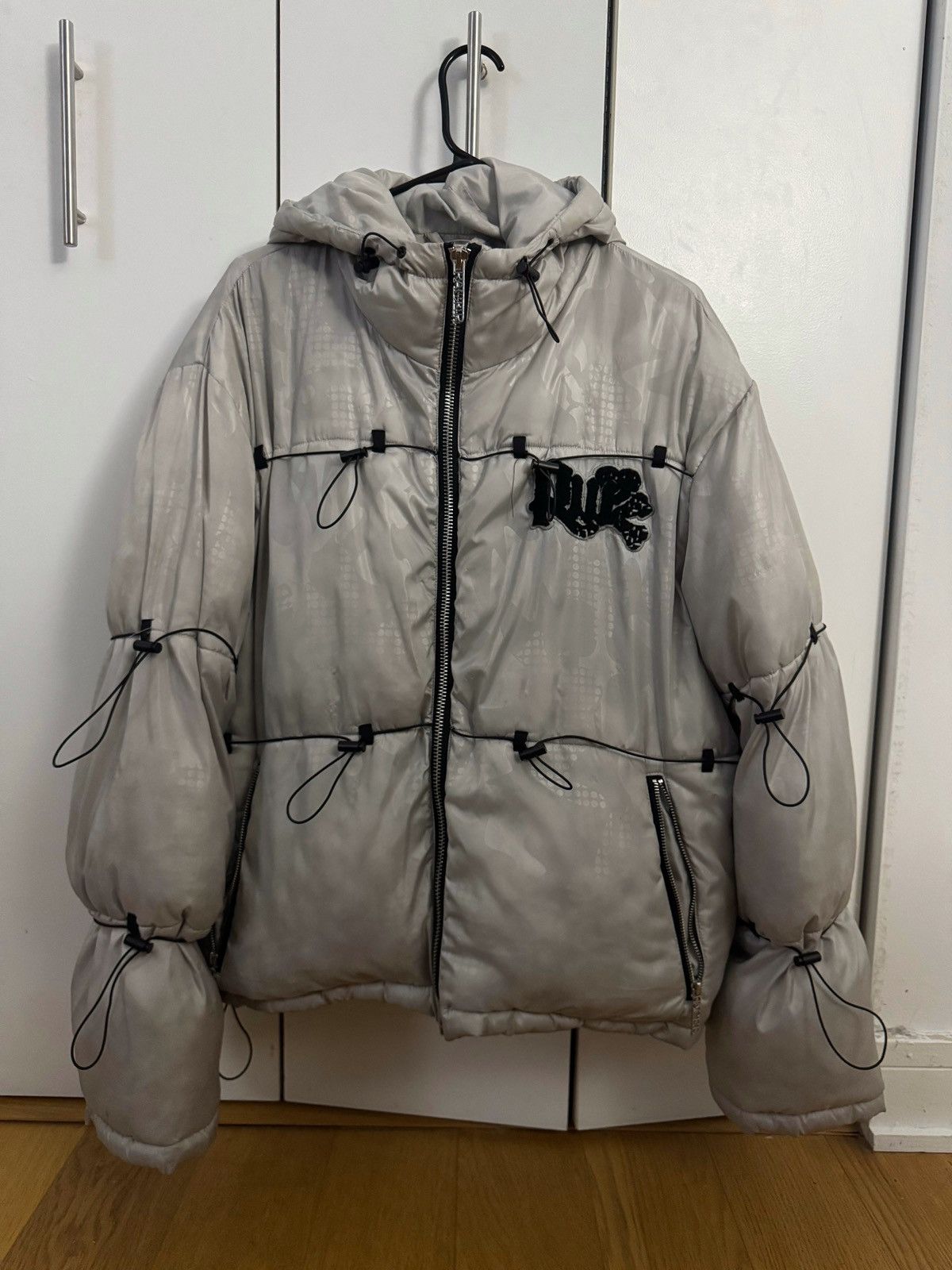 Racer Worldwide Racer Worldwide Grey Camo Puffer Jacket Size US L / EU 52-54 / 3 - 1 Thumbnail