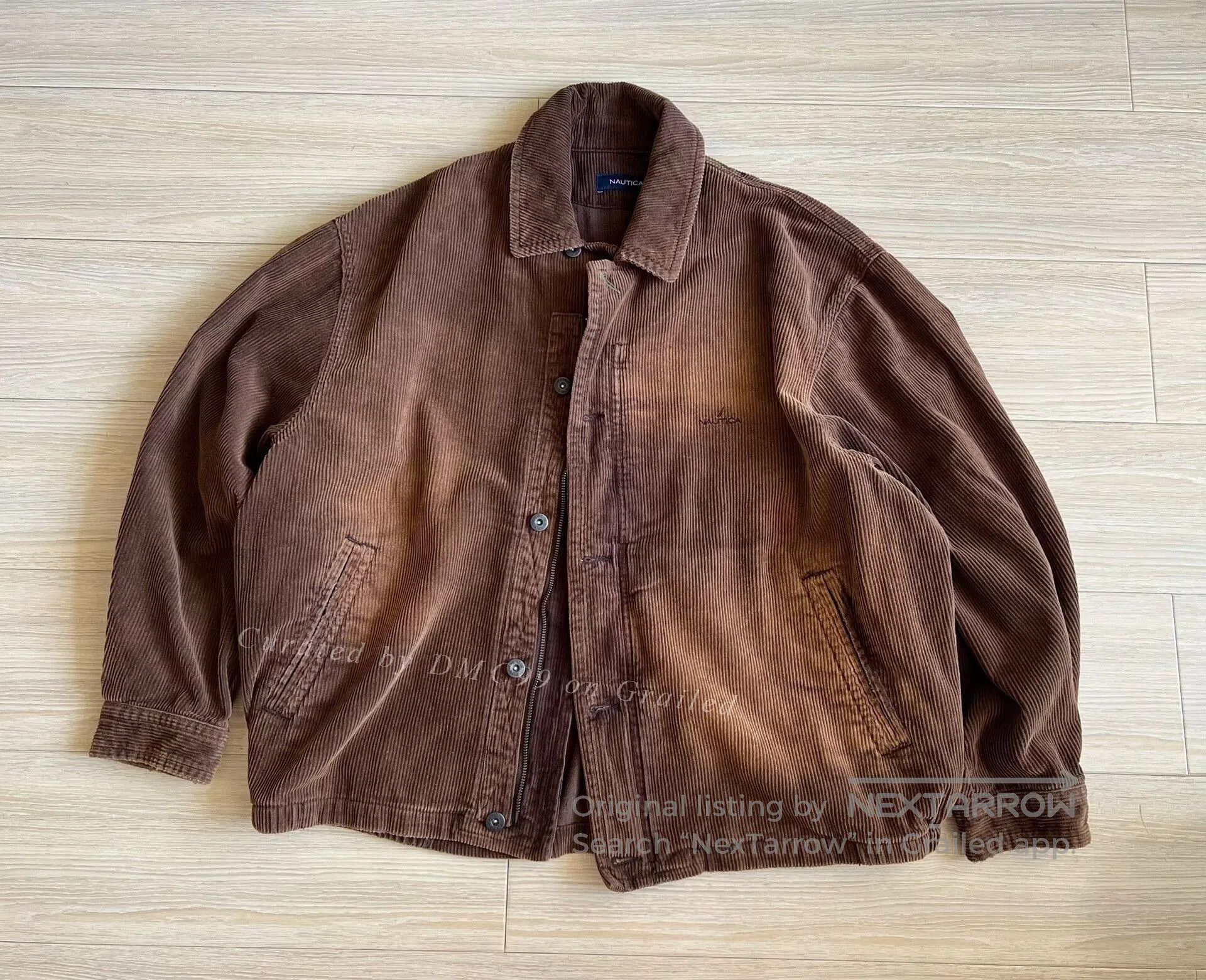 Nautica Nautica Japan Gradient Corduroy Jacket. Size US L / EU 52-54 / 3 - 1 Thumbnail