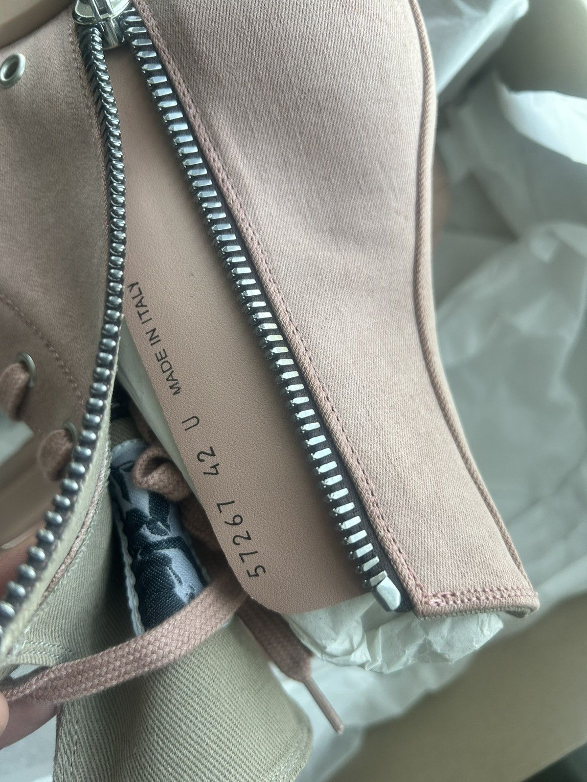 Rick Owens Ramones Sneaker Size US 9 / EU 42 - 4 Thumbnail