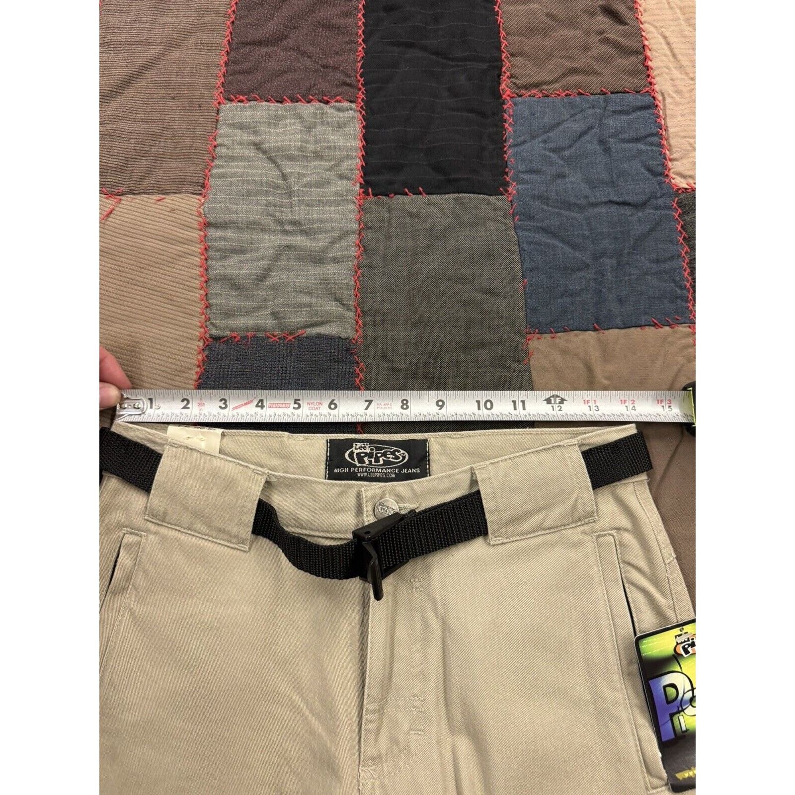 Lee Vintage Deadstock 90s Skater Baggy Lee Pipes Men’s W28 X L30 Size US 28 / EU 44 - 4 Thumbnail