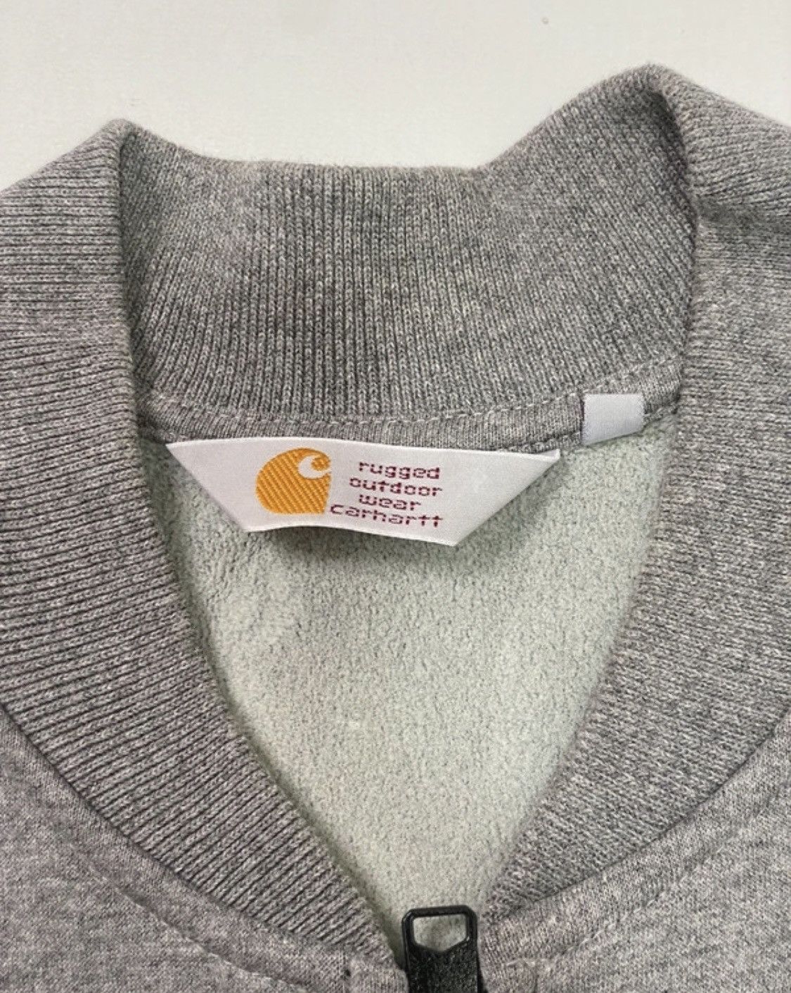 Carhartt Wip Car-Lux Carhartt wip bomber jacket sizeXL gray with zip used Size US XL / EU 56 / 4 - 5 Thumbnail