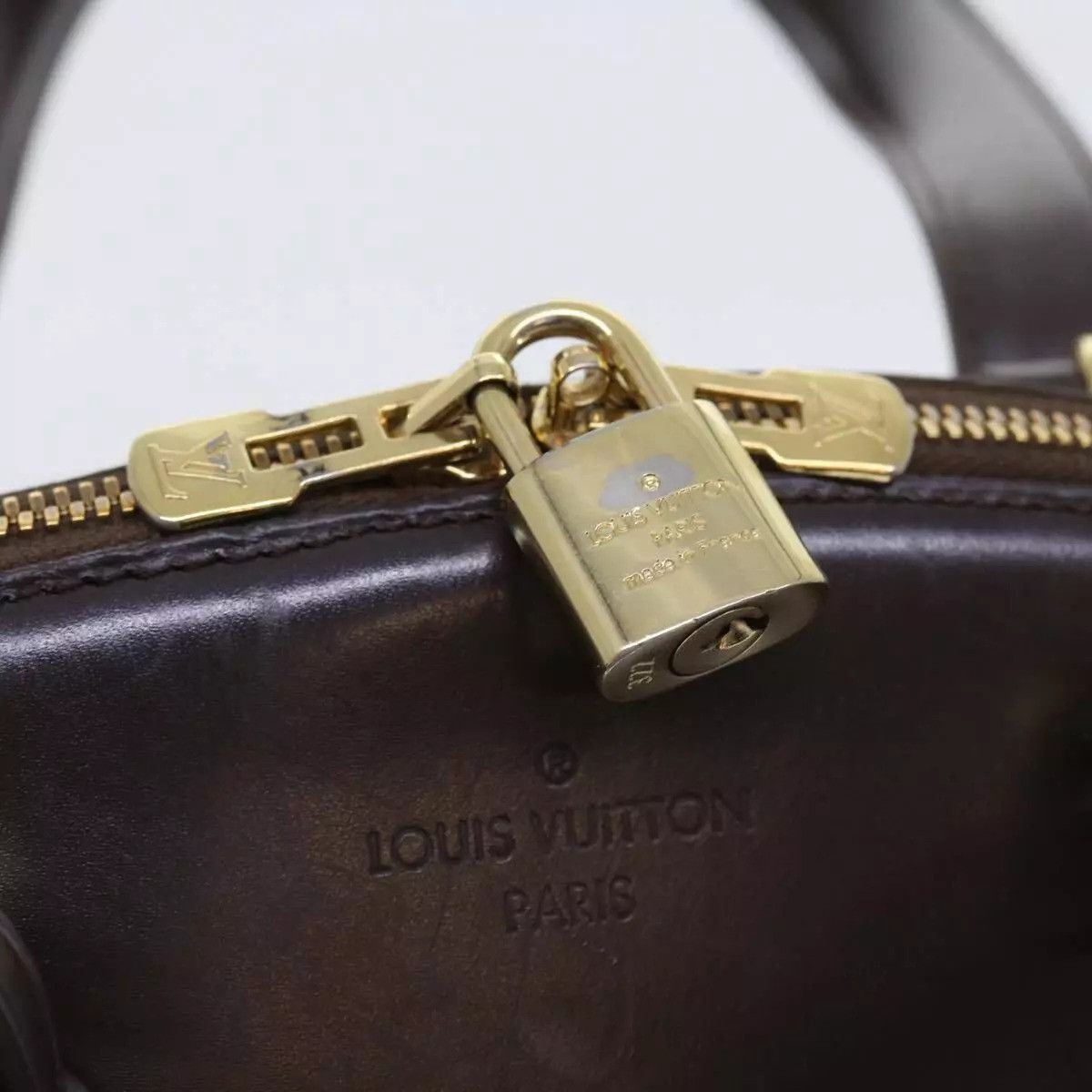 Louis Vuitton LOUIS VUITTON Damier Ebene Verona MM Shoulder Bag Size ONE SIZE - 3 Thumbnail