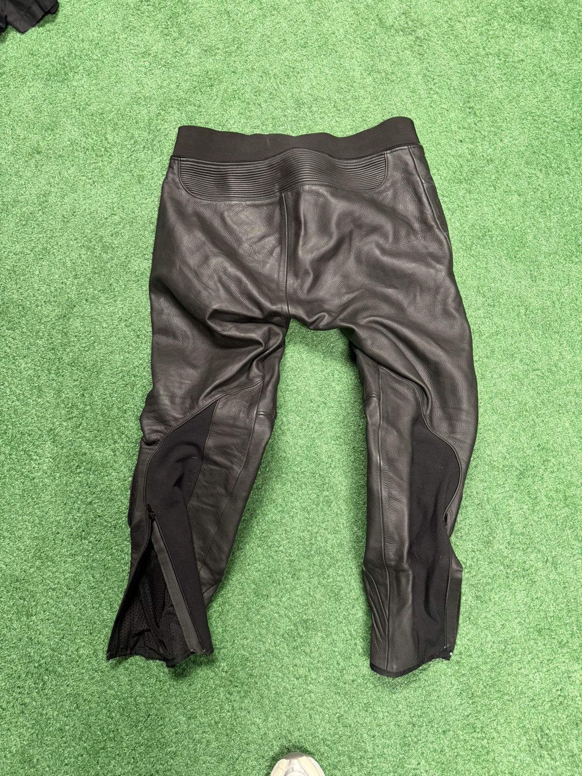 BMW Black leather bmw biker pants Size US 40 / EU 56 - 4 Thumbnail