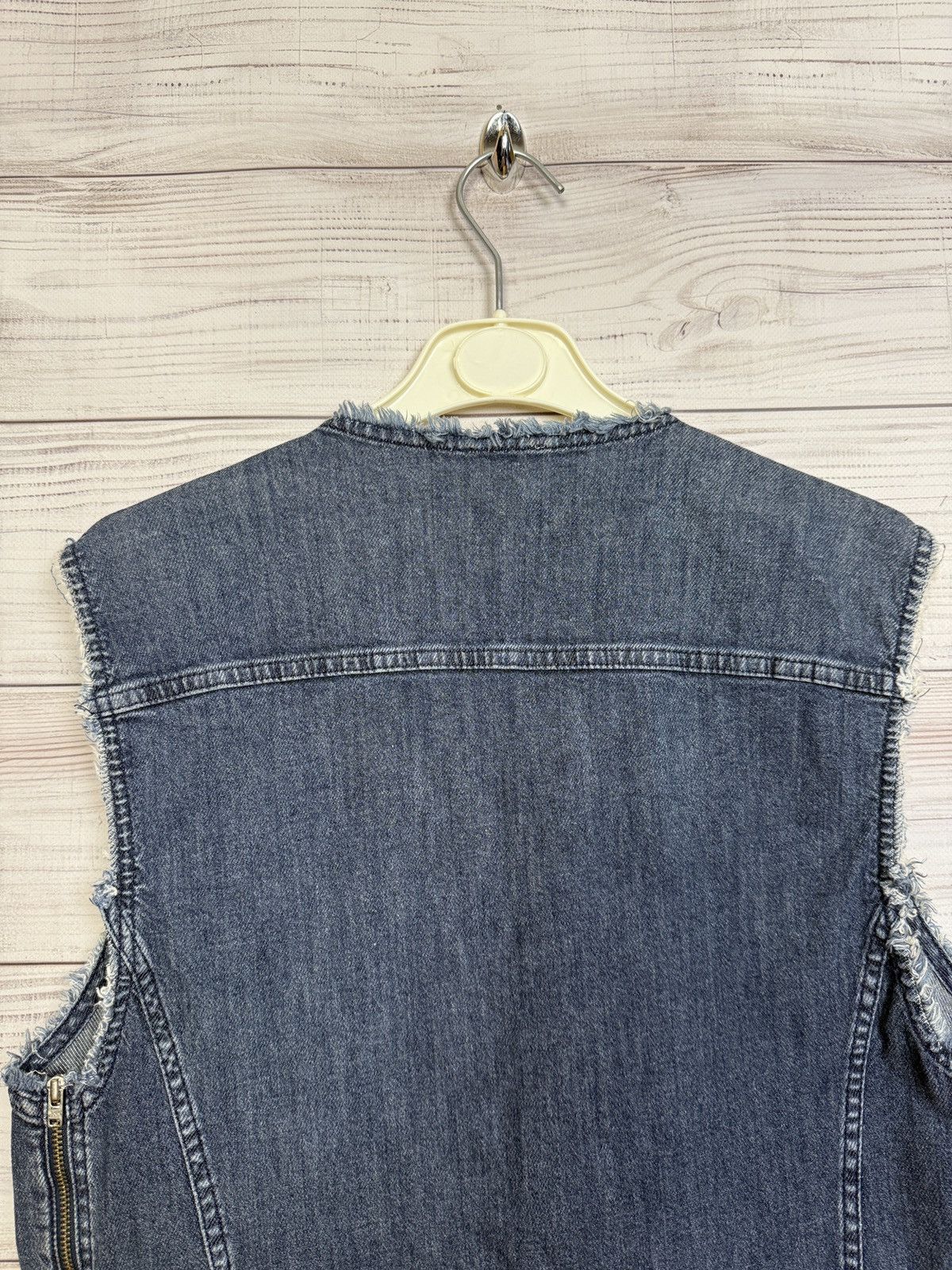 Acne Studios Acne Studios Distressed Denim Dress Size XS / US 0-2 / IT 36-38 - 4 Thumbnail