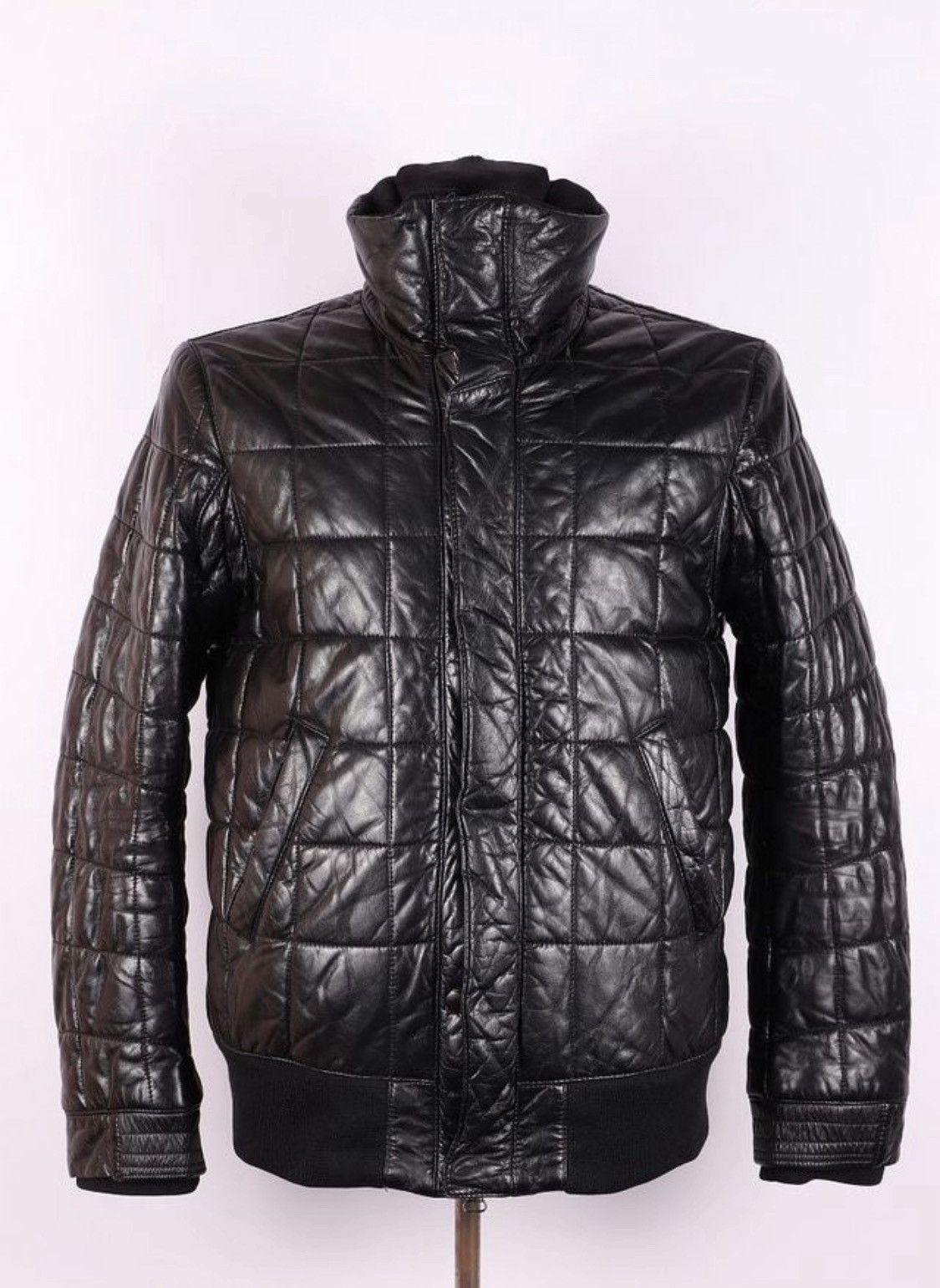 Balmain Balmain Quilted Leather Moto Racing Jacket Size US M / EU 48-50 / 2 - 1 Thumbnail